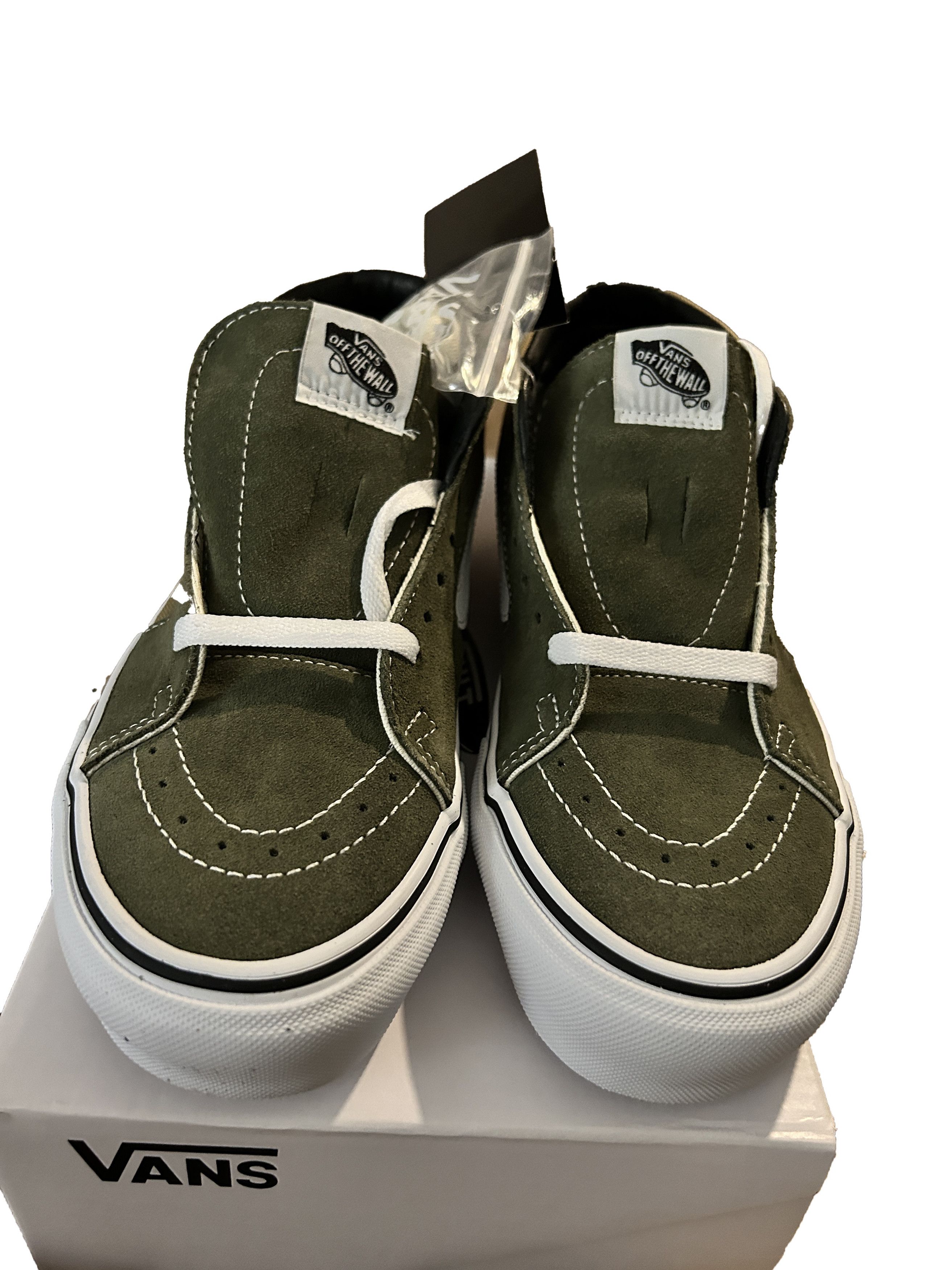 JJJJound × Vans Vans Vault Sk8-Mid LX JJJJound Olive Size US 9.5 / EU 42-43 - 3 Thumbnail