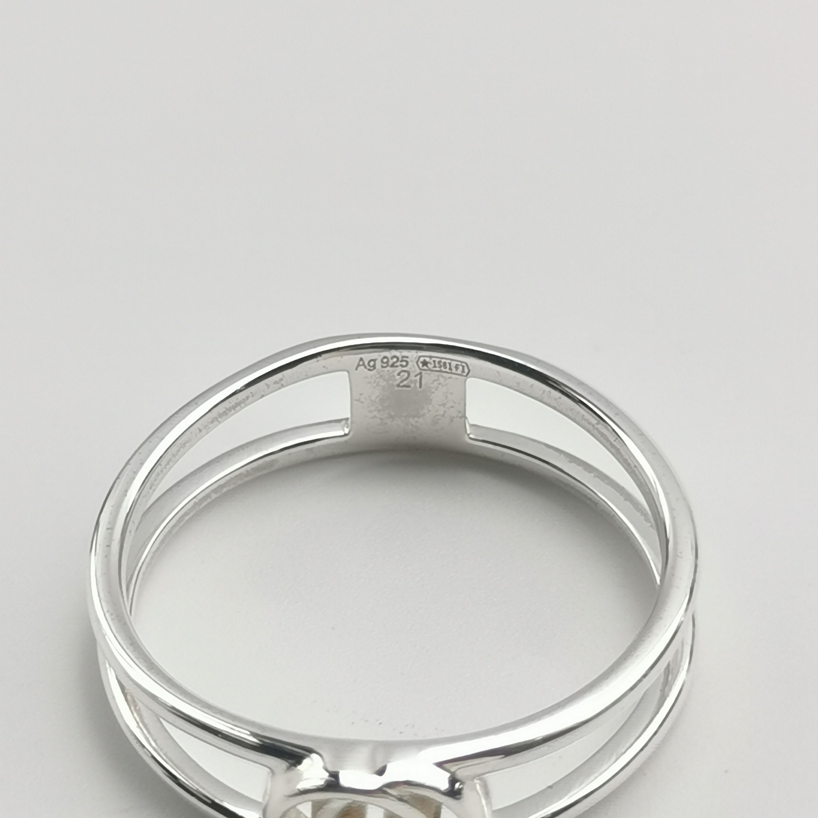 Gucci Gucci Interlocking S925 Interlocking Double G Ring Size 21 Size ONE SIZE - 8 Thumbnail