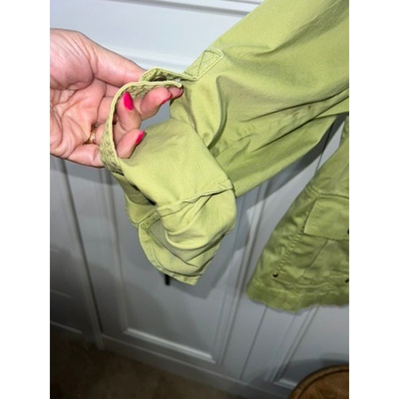 Jones New York Jones New York Sport Women's Utility Jacket Green Size 1X Size XXL / US 16-18 / IT 52-54 - 3 Thumbnail