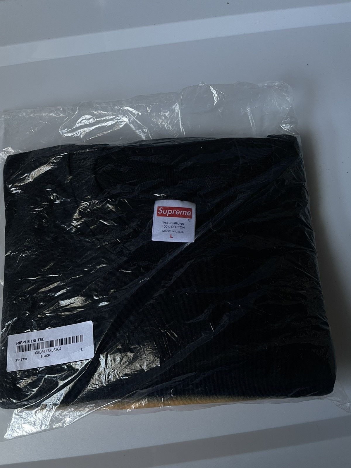 Supreme Supreme ripple tee LARGE Size US L / EU 52-54 / 3 - 2 Thumbnail