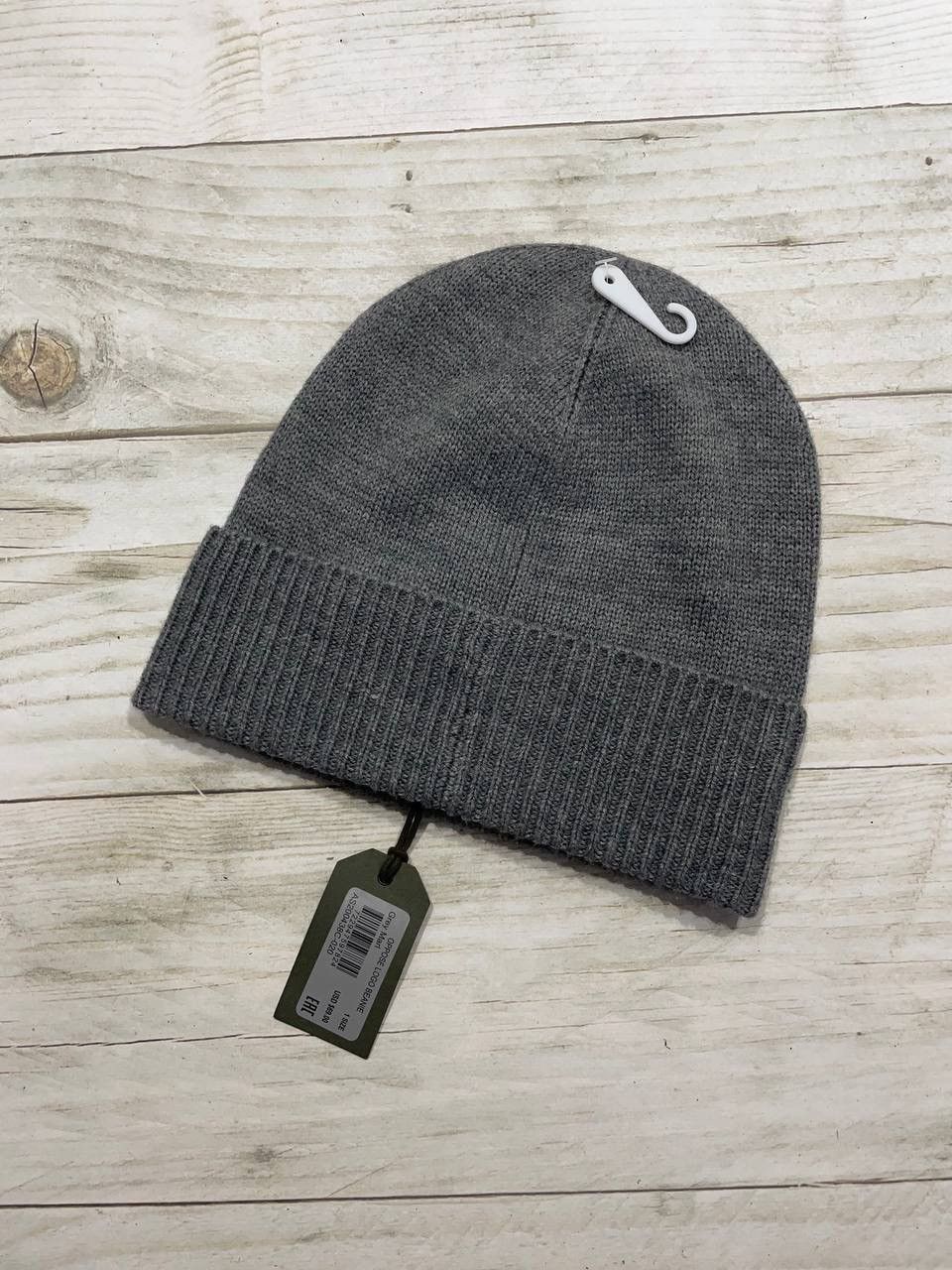 Allsaints New Allsaints Oppose Logo Beanie Wool Grey Marl Men Size ONE SIZE - 6 Thumbnail