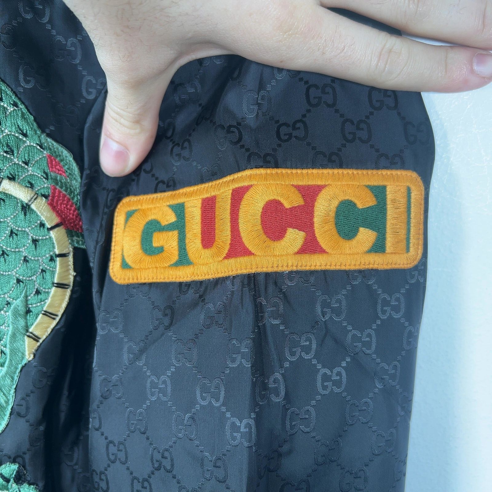 Dapper Dan × Gucci Gucci x Dapper Dan Monogram GG Souvenir Jacket Size US L / EU 52-54 / 3 - 5 Thumbnail