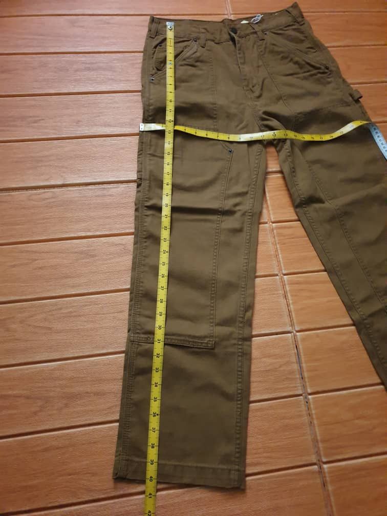 Japanese Brand Double knee brown colour carpenter pant Size US 31 - 9 Thumbnail