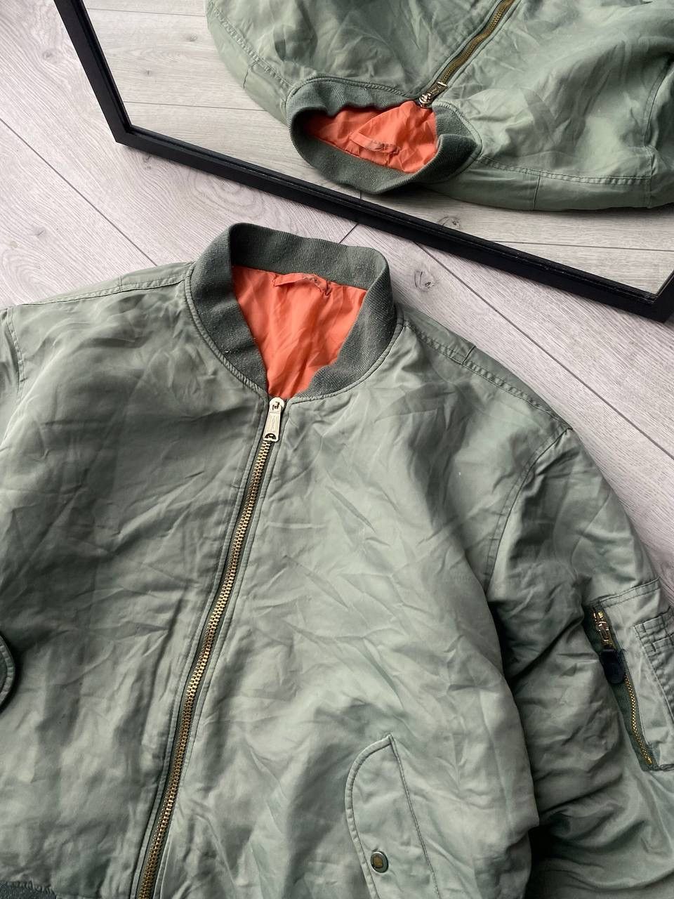 Vintage Vintage MA-1 Flyers Bomber Made in USA Jacket L Size US L / EU 52-54 / 3 - 5 Thumbnail