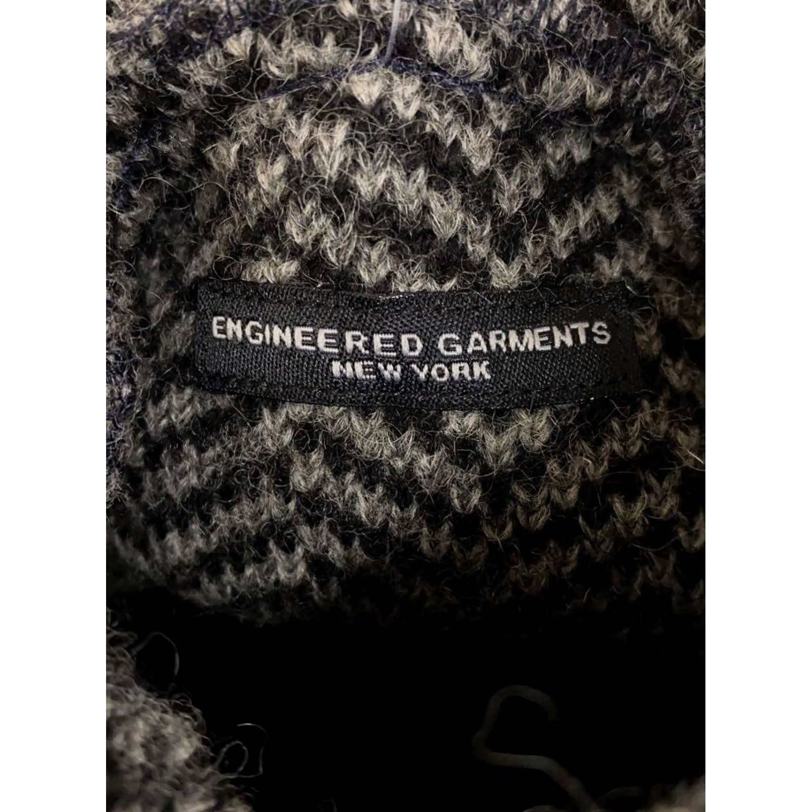 Engineered Garments Engineered Garments Hooded Interliner Wool Gray Herringbone Casual USED Mens Vest S Gray Size ONE SIZE - 5 Thumbnail