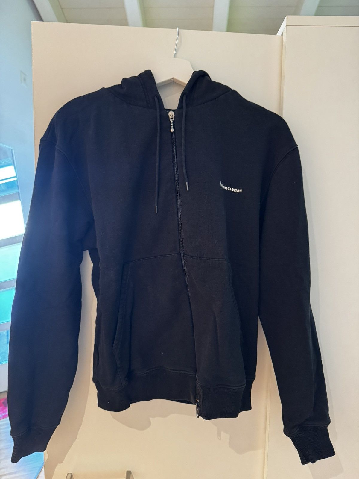 Balenciaga Balenciaga 2017 Fall Winter Archetype Big Logo Black