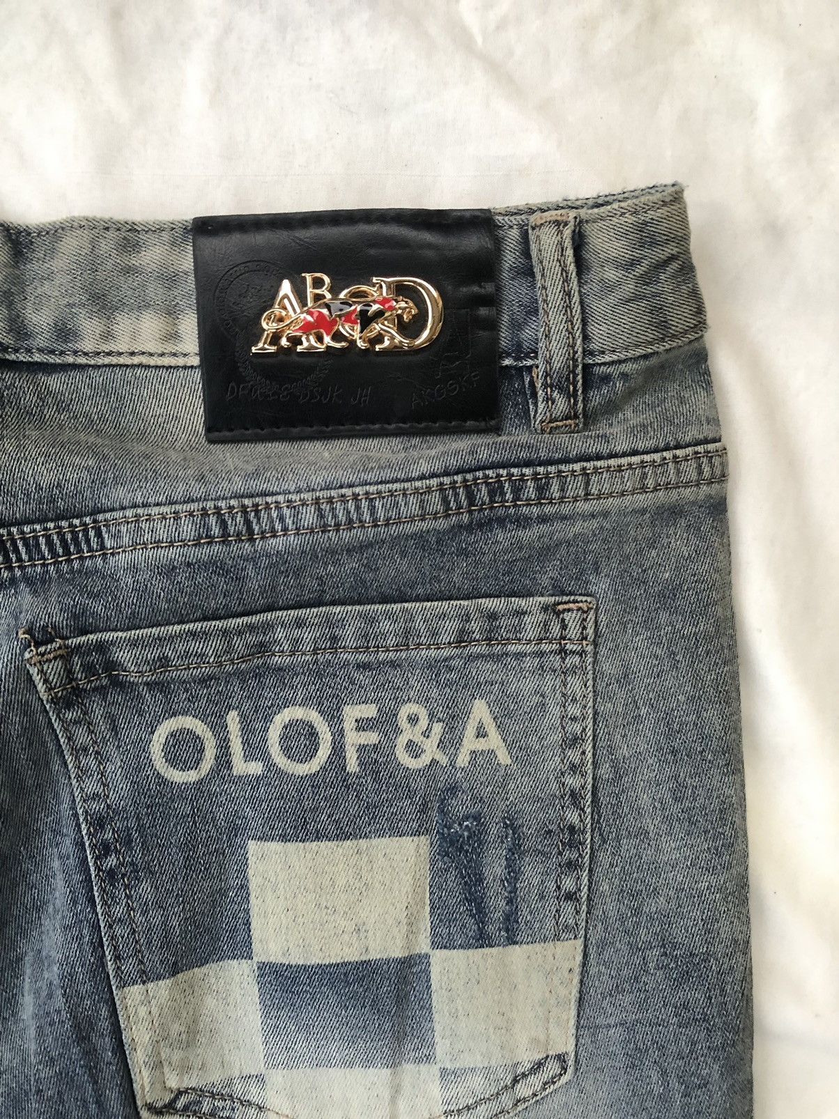 Hysteric Glamour Japanese Poem Artwork Denim Jeans Size US 32 / EU 48 - 9 Thumbnail