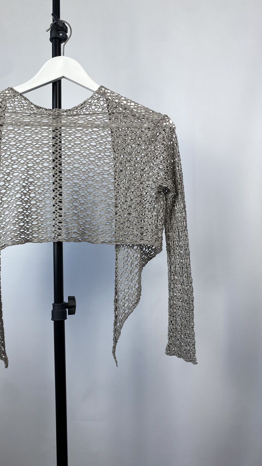 Other Vintage Japanese Longsleeve Mesh Rick Owens Style Y2k Opium Size S / US 4 / IT 40 - 8 Thumbnail