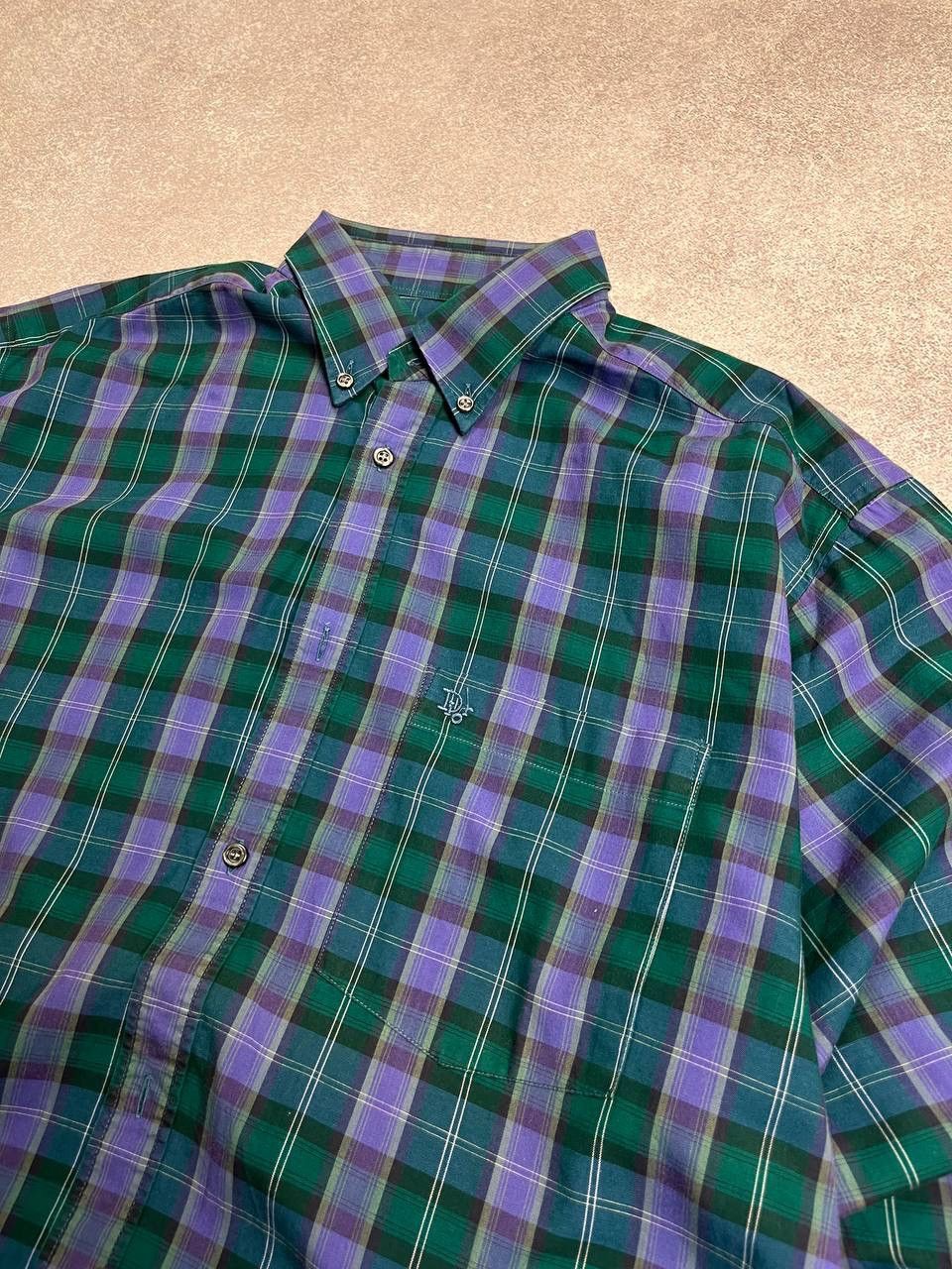 Christian Dior Monsieur Vintage Christian Dior Checkered Archival Shirt M Size US M / EU 48-50 / 2 - 3 Thumbnail