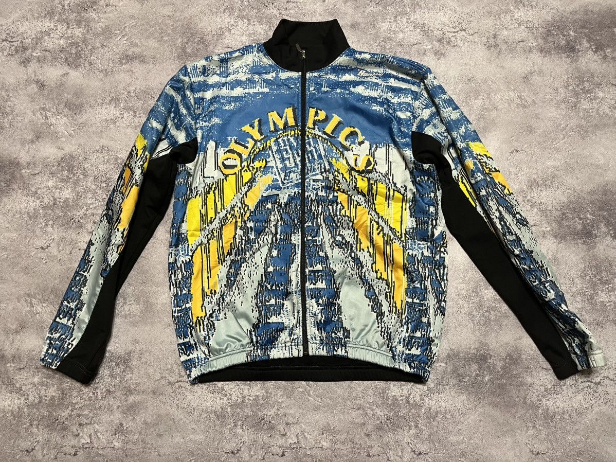 Vintage Vintage Cycling Santini Olympics jacket 90’ Size US XXL / EU 58 / 5 - 1 Thumbnail