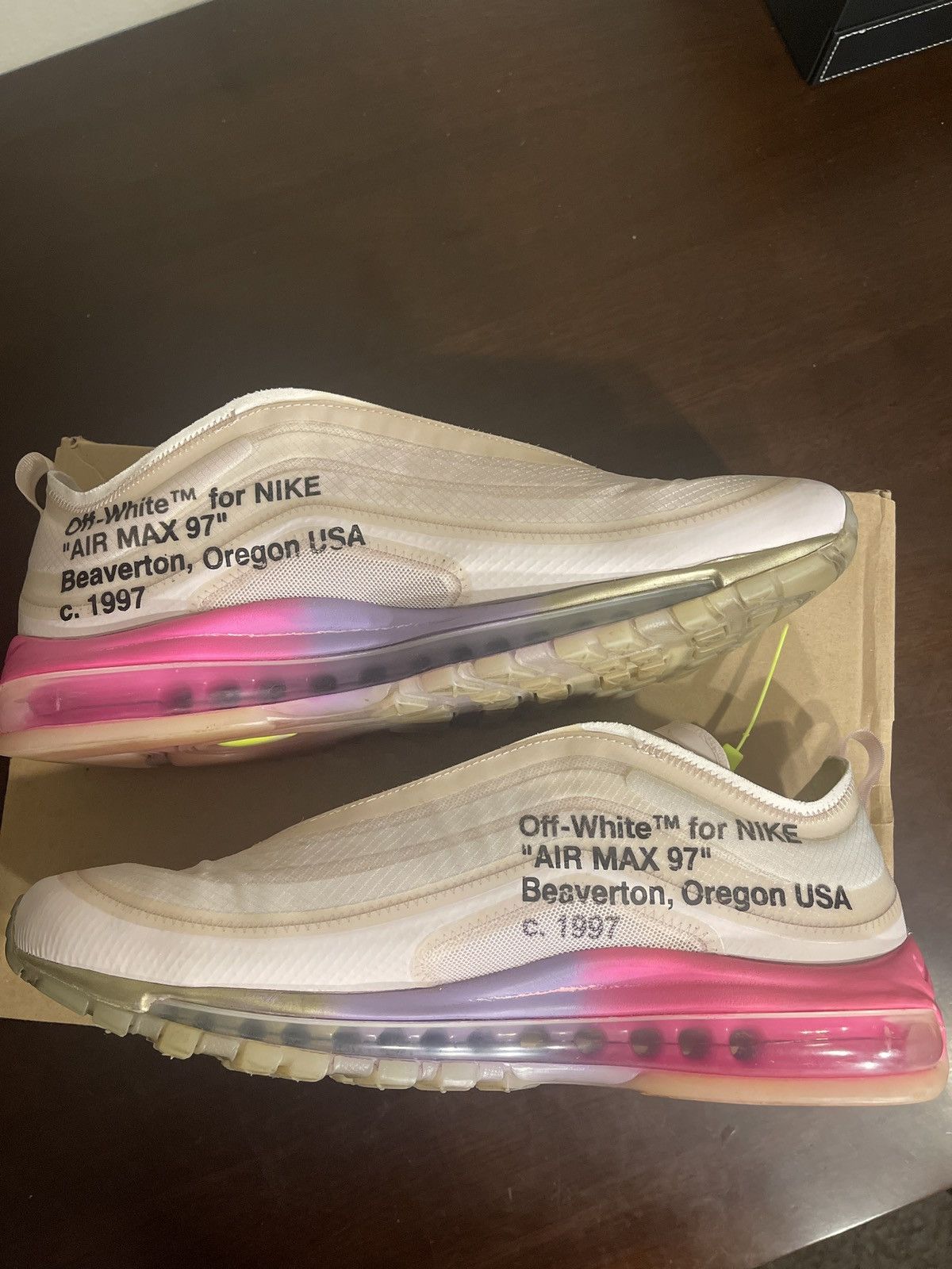 Nike × Off-White Nike X Off White X Serena Williams Air Max 97 “queen” Size US 11.5 / EU 44-45 - 2 Thumbnail