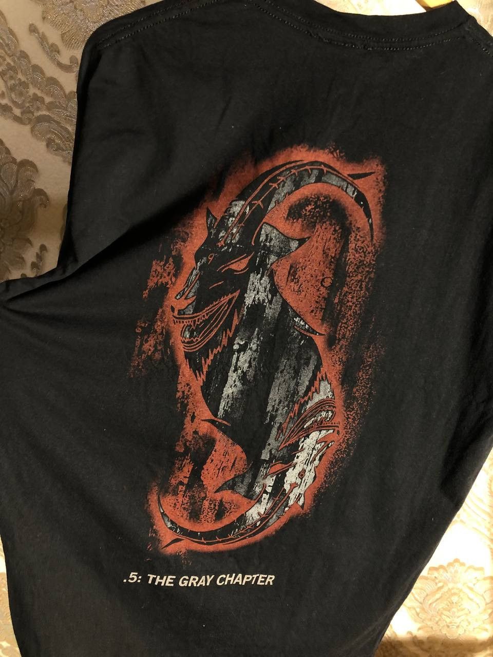Slipknot × Vintage VERY RARE SLIPKNOT THE GRAY CHAPTER BIG LOGO ROCK T-SHIRT Size US XL / EU 56 / 4 - 5 Thumbnail