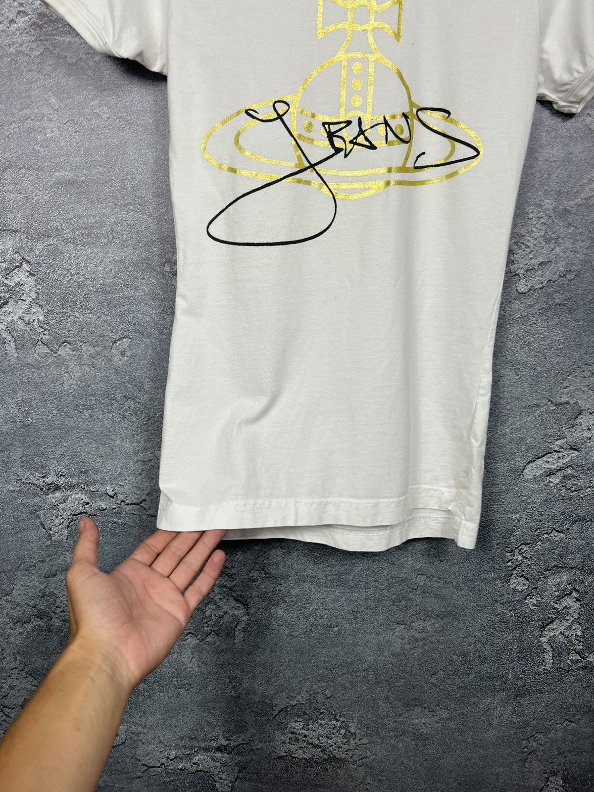 Vivienne Westwood Vivienne Westwood Anglomania Big Logo T-shirt Tee Size XS / US 0-2 / IT 36-38 - 5 Thumbnail
