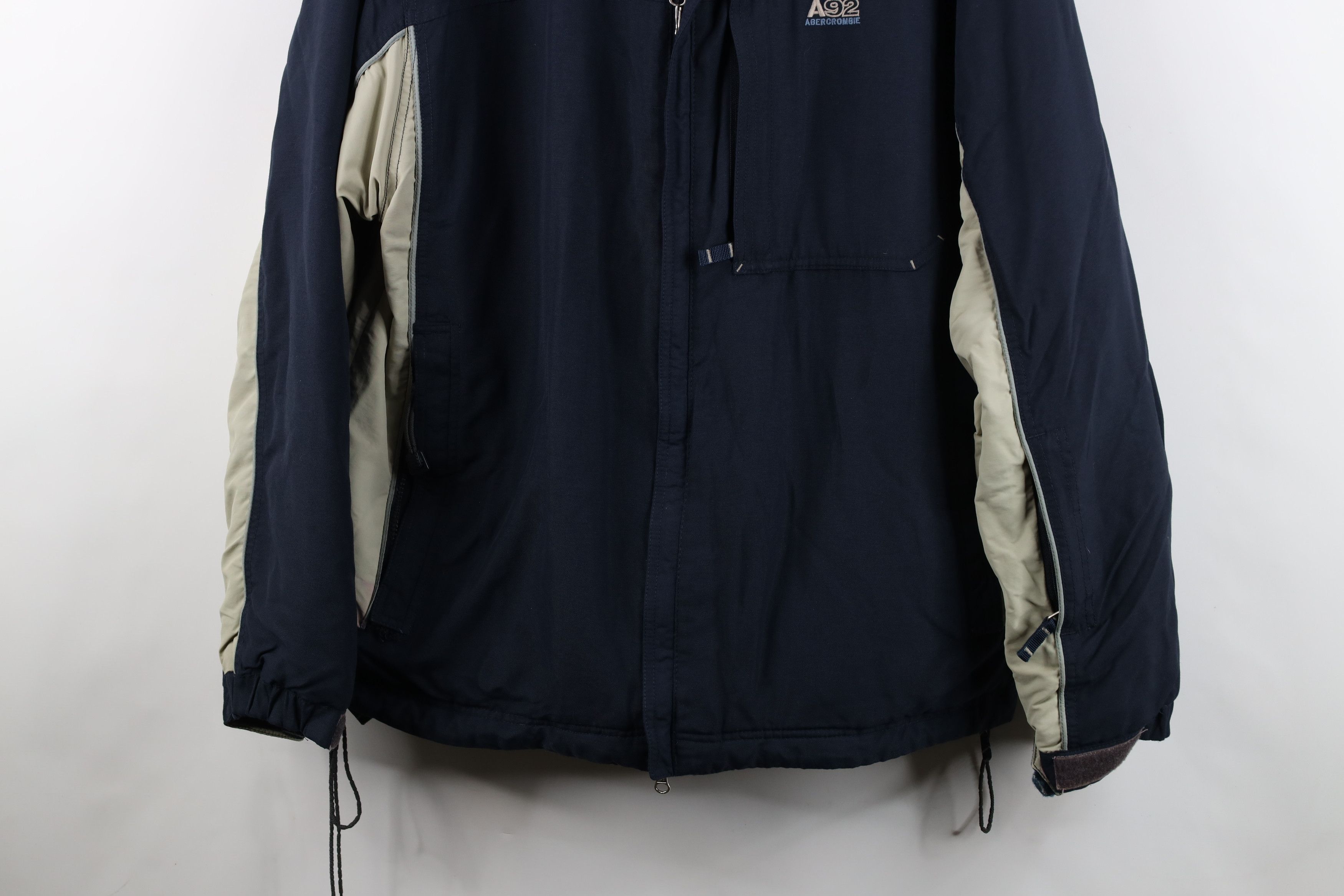 Abercrombie & Fitch Vintage 90s Y2K Abercrombie & Fitch Lined Full Zip Jacket Size US L / EU 52-54 / 3 - 3 Thumbnail