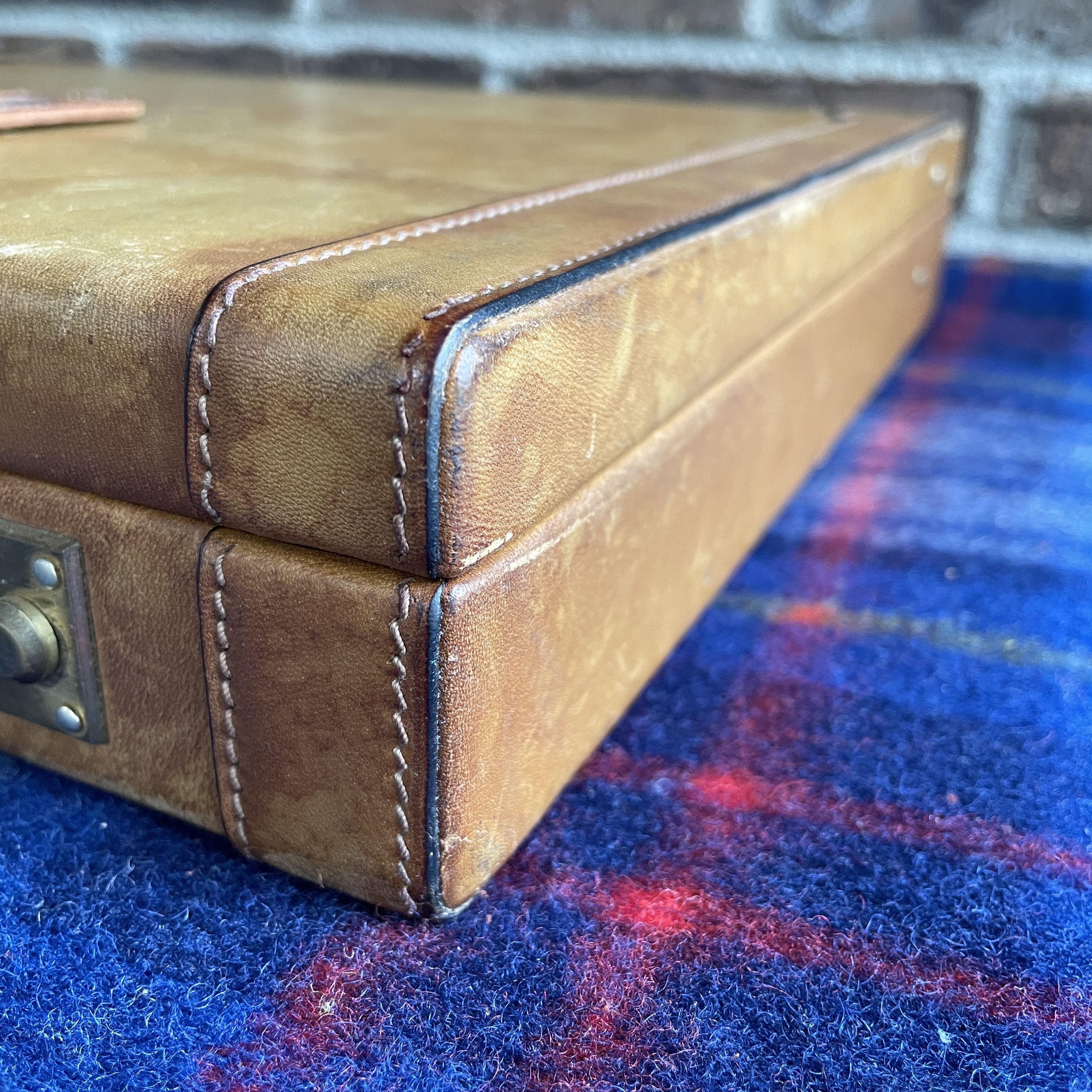 Mark Cross RARE VTG 70s MARK CROSS LEATHER ATTACHE BAG R$2898 Size ONE SIZE - 9 Thumbnail