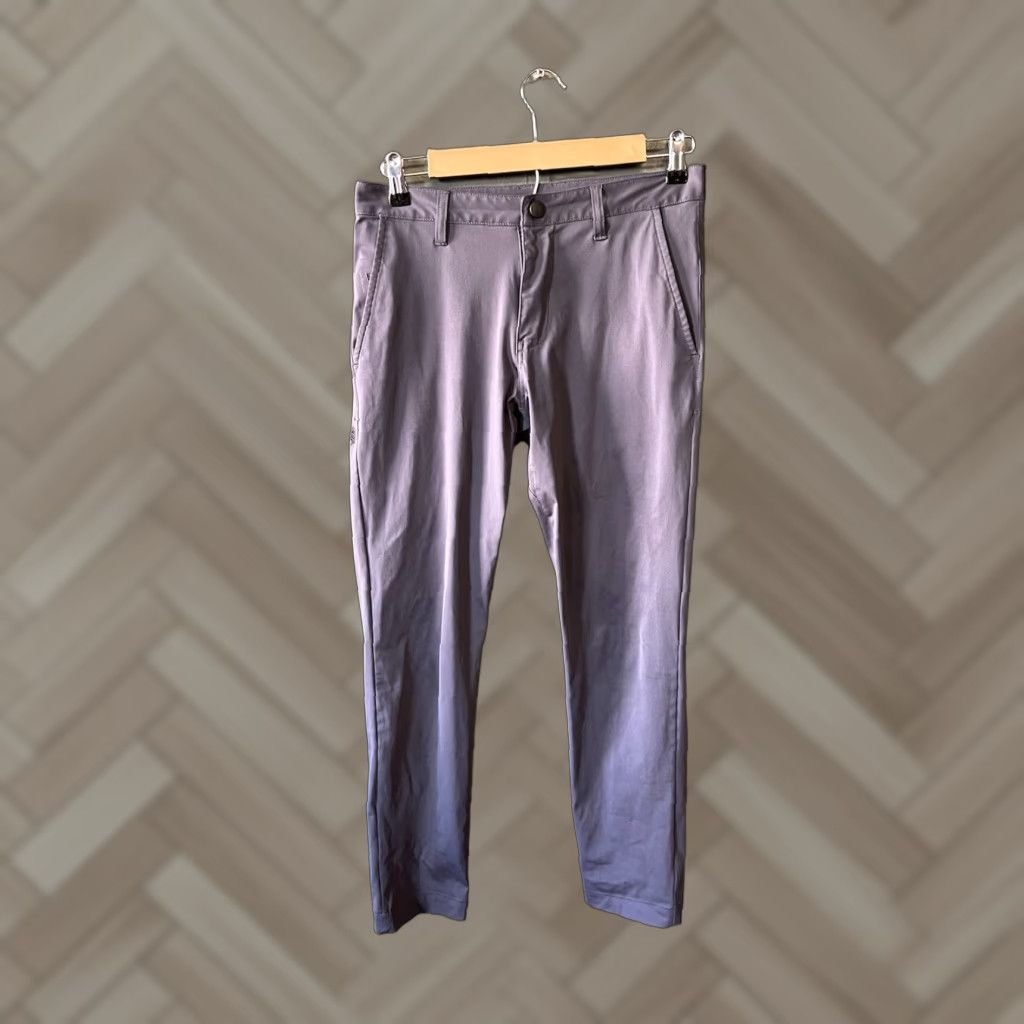 Rhone Rhone Men’s Pants Chino Stretch Classic 28x27 Regular Brown Dark Khaki 28 Men’s Trousers Gift: None error Size US 28 / EU 44 - 1 Thumbnail