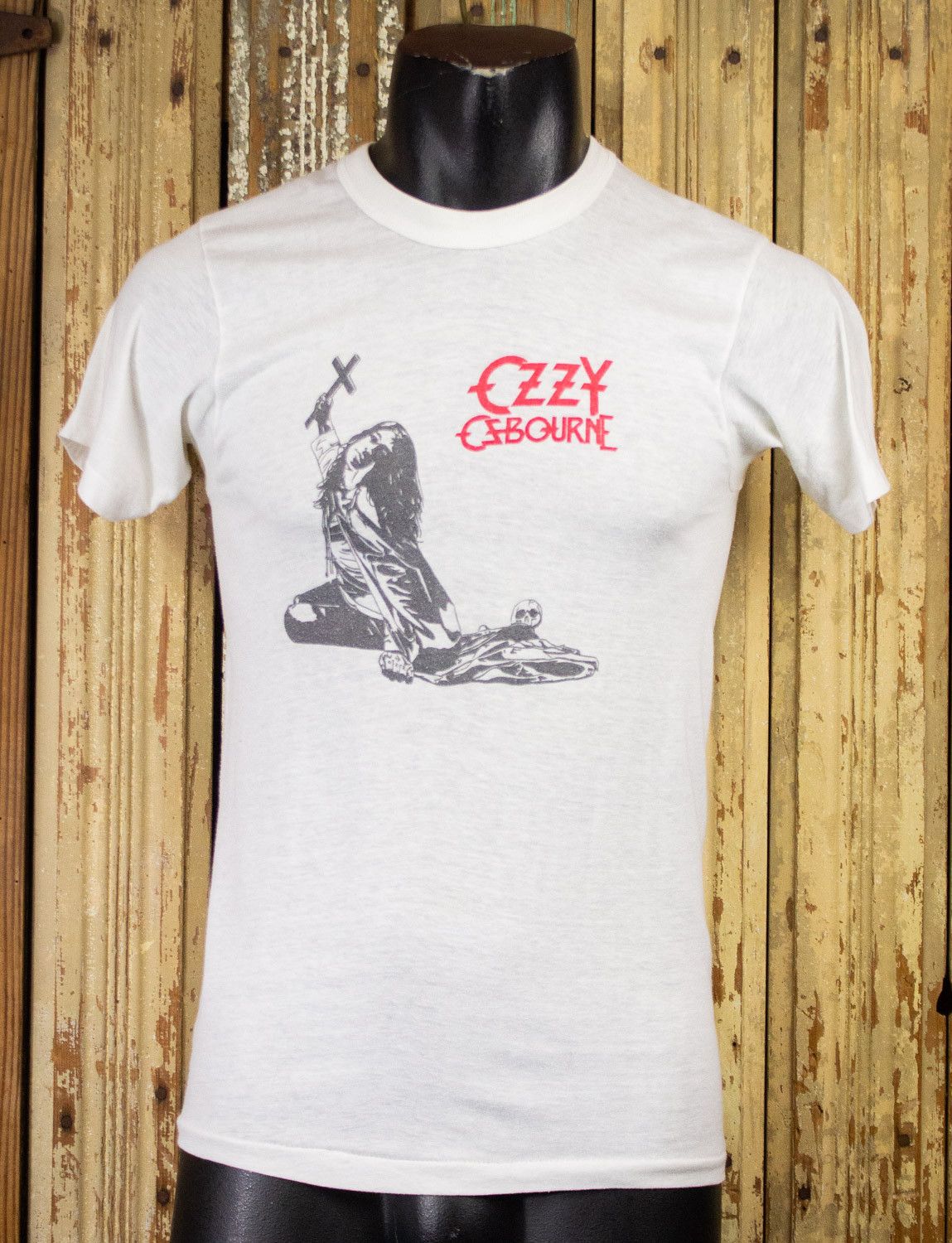 Vintage Ozzy Osbourne Blizzard of Ozz Concert T Shirt 1981