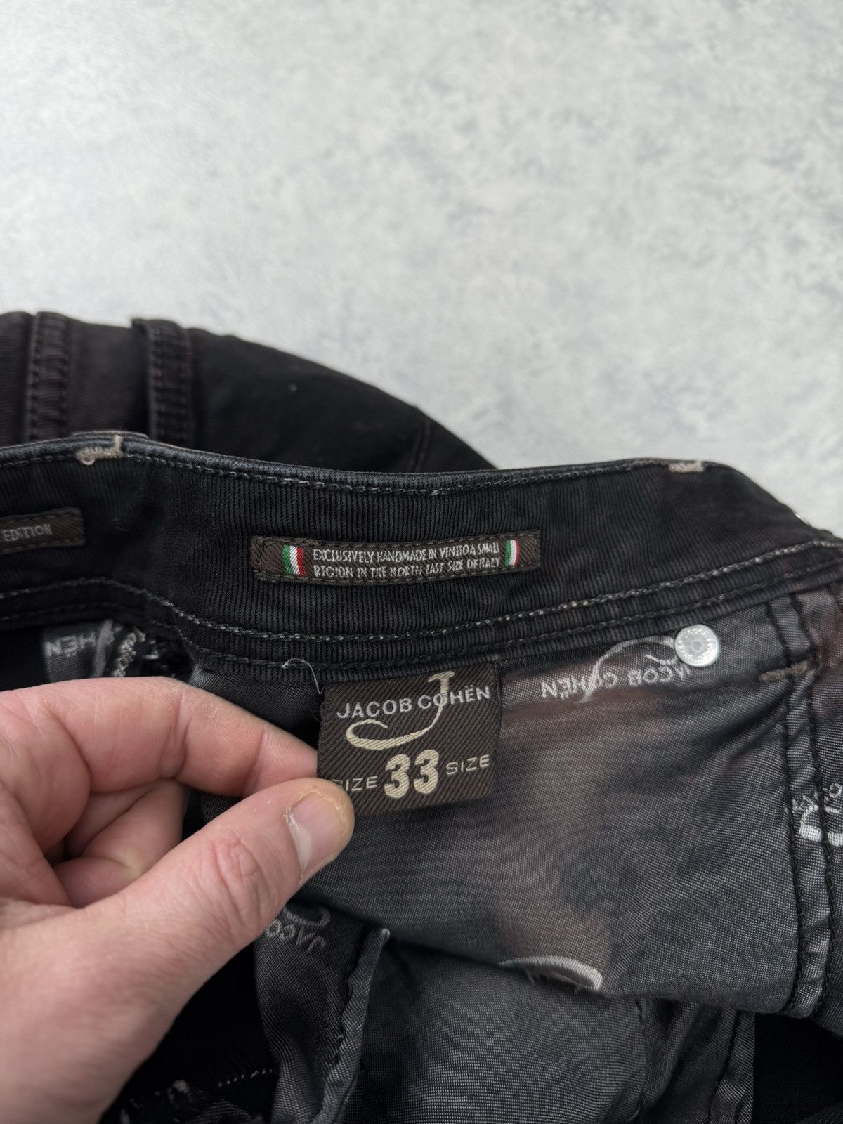 Jacob Cohen Jacob Cohen J688 Comfort Handmade Bleached Jeans Size 33 Size US 33 - 16 Thumbnail