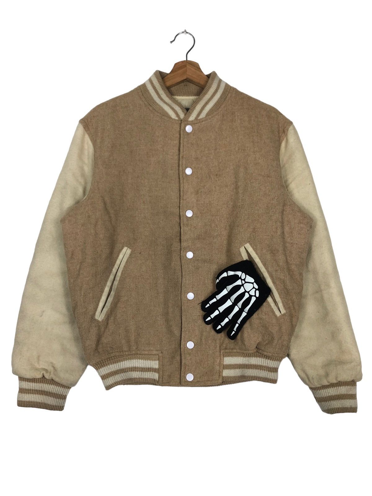 Japanese Brand 🔥90’s VINTAGE VARSITY JACKET BIG JOHN JEANSTOP USA Size US L / EU 52-54 / 3 - 1 Thumbnail