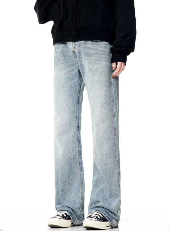 Japanese Brand × Jean American light blue washed high street bootcut jeans Size US 34 / EU 50 - 2 Thumbnail