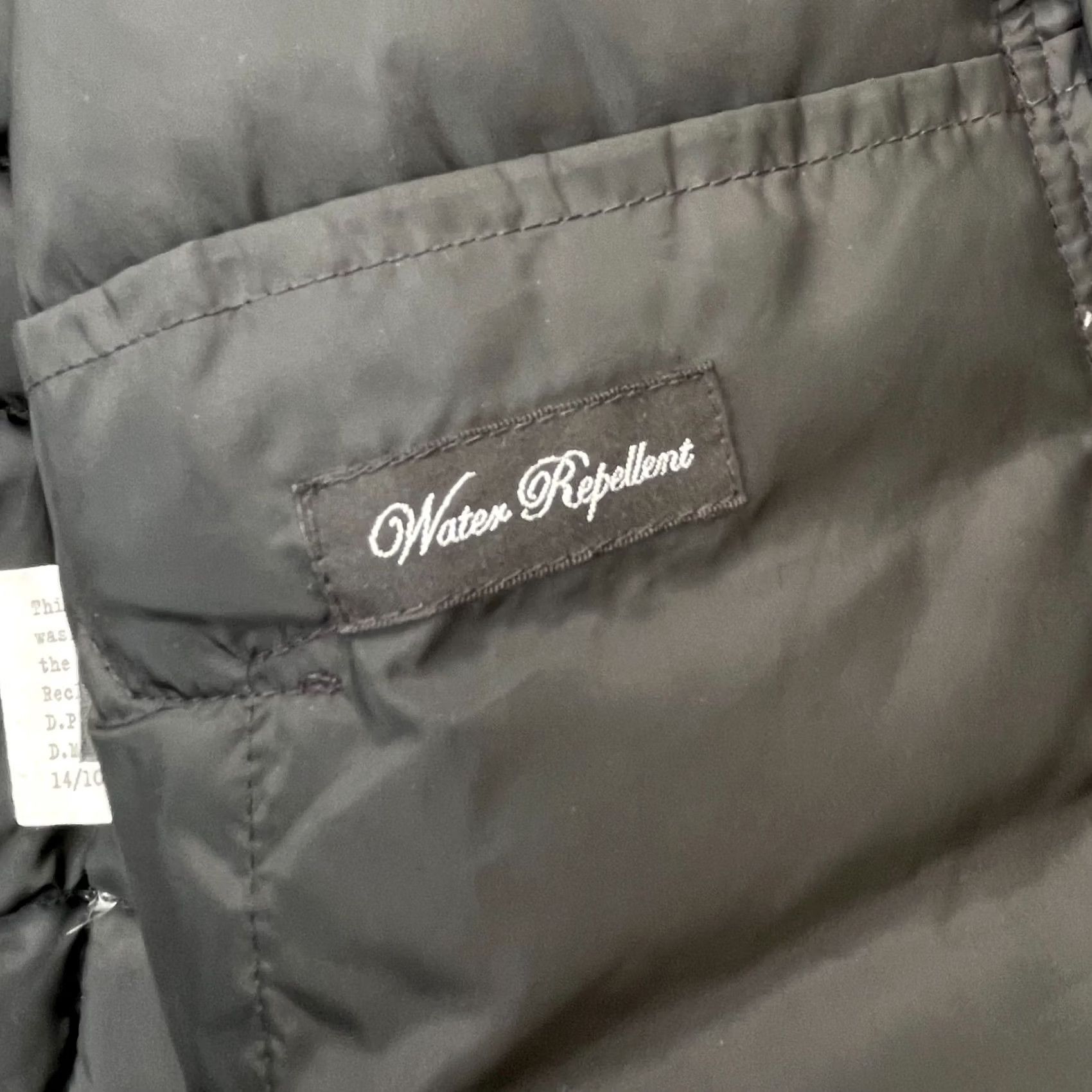 Rag & Bone VINTAGE Rag & Bone Jacket Womens S 36 Black Puffer Coat Down Insulated Water Repellent Gray Softshell Zip Size S / US 4 / IT 40 - 7 Thumbnail