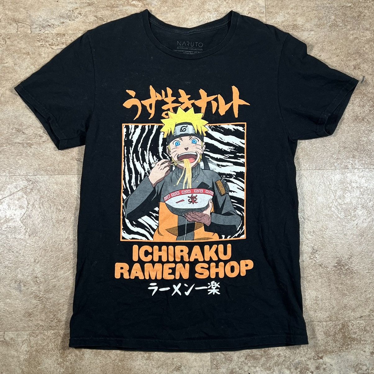 Japanese Brand × Vintage Naruto Shippuden Collection Shirt Graphic Print Anime Black Size US M / EU 48-50 / 2 - 1 Thumbnail