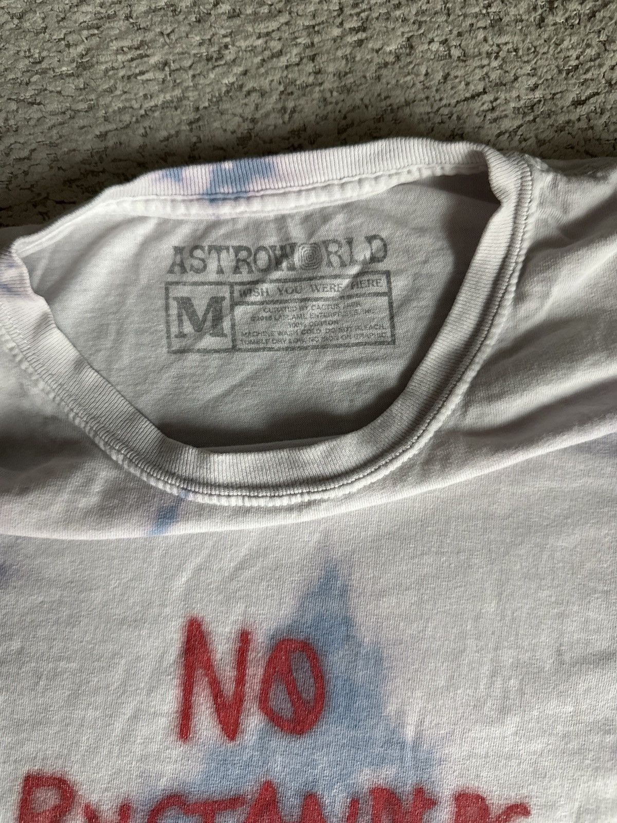 Travis Scott No Bystanders Travis Scott Tee Size US M / EU 48-50 / 2 - 2 Thumbnail