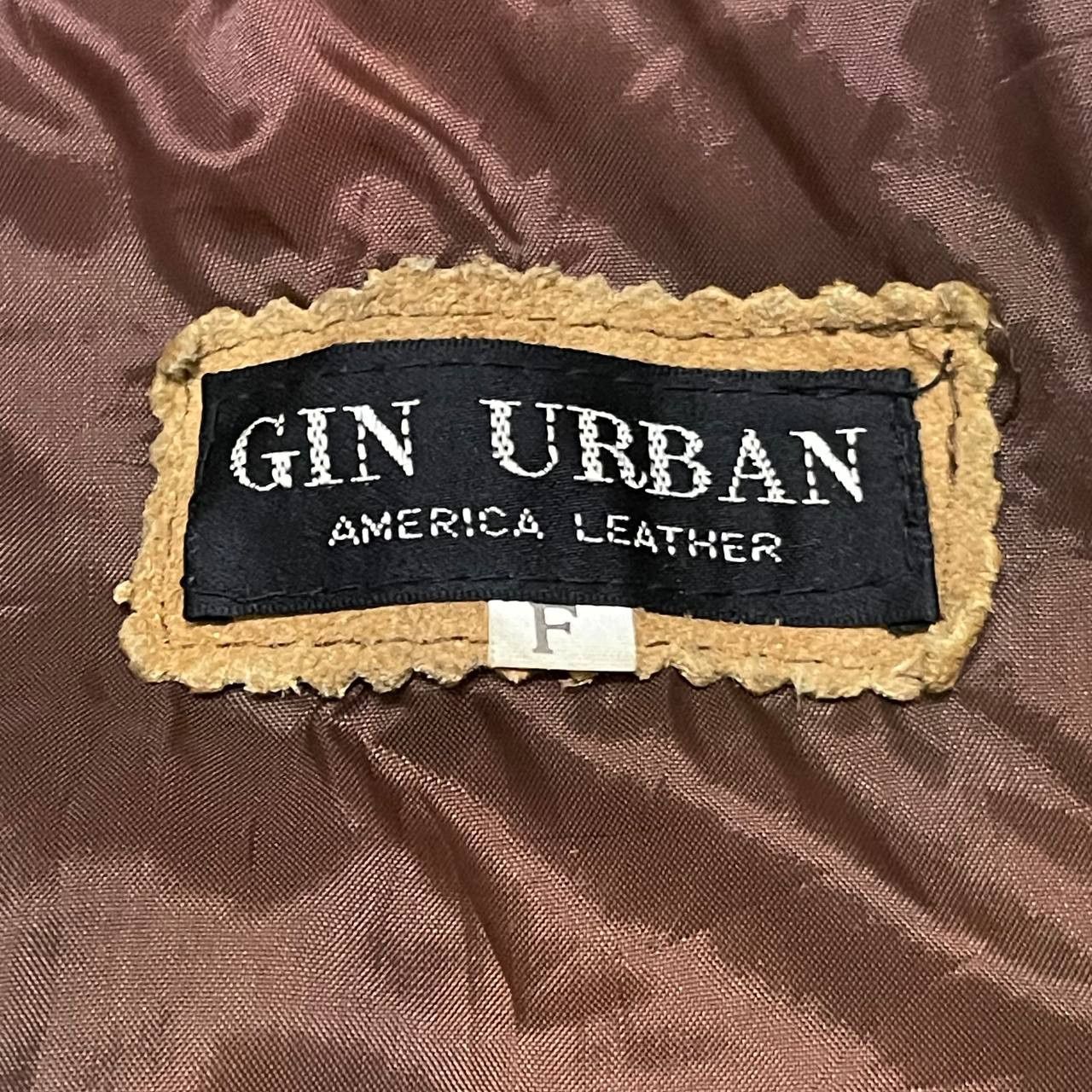 Japanese Brand Vintage Gin Urban American Leather Suede Vest Size US S / EU 44-46 / 1 - 6 Thumbnail