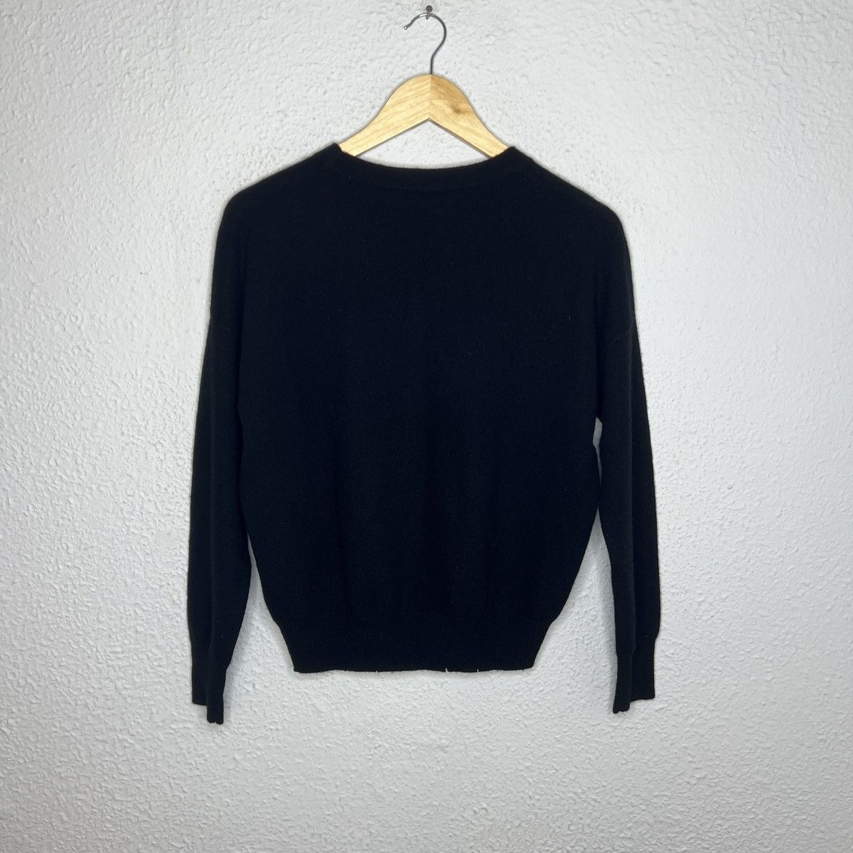Designer × Japanese Brand × Zadig & Voltaire Zadig & Voltaire Cashmere Amour Black Pullover Sweater S Size S / US 4 / IT 40 - 7 Thumbnail