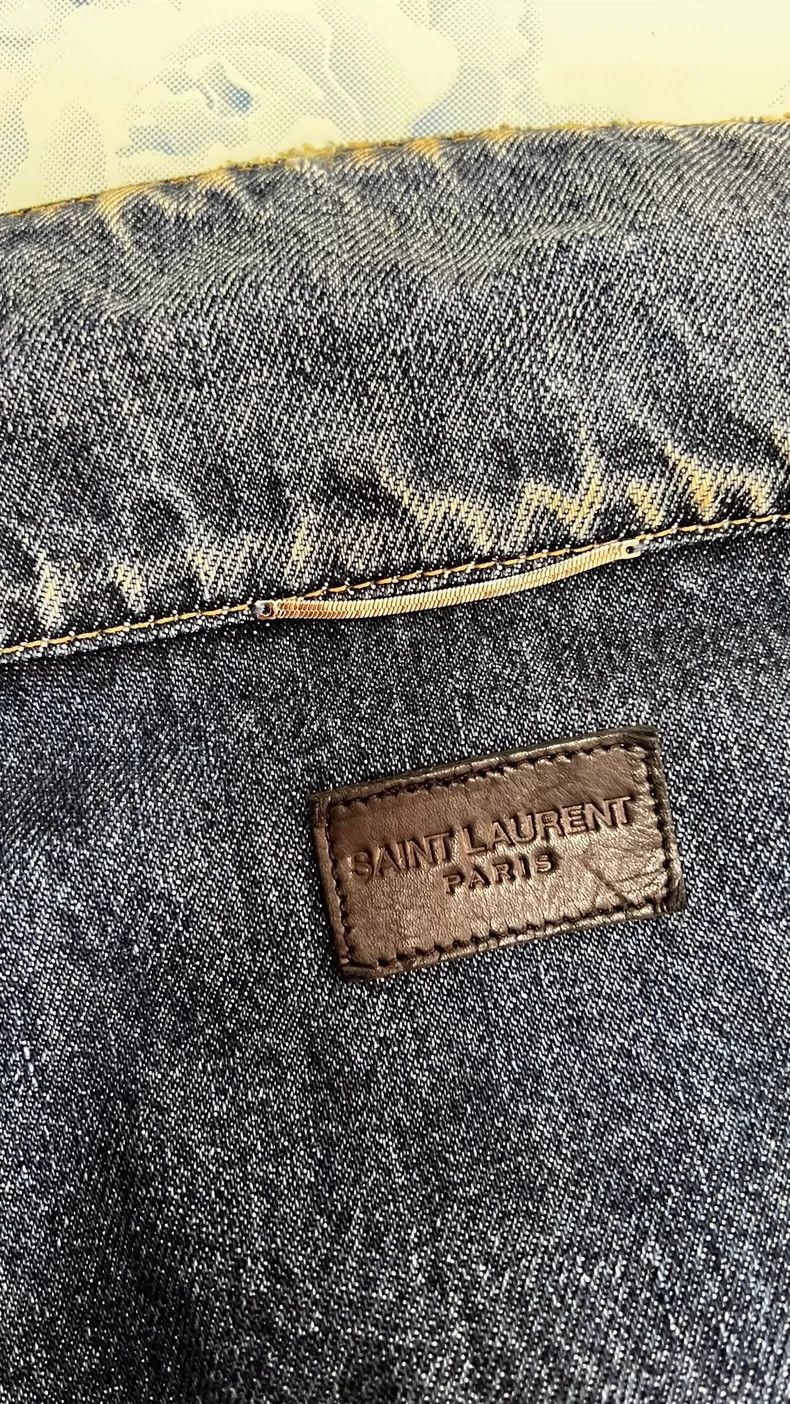 Saint Laurent Paris Saint Laurent Paris Classic denim jacket-2506 Size US M / EU 48-50 / 2 - 6 Thumbnail