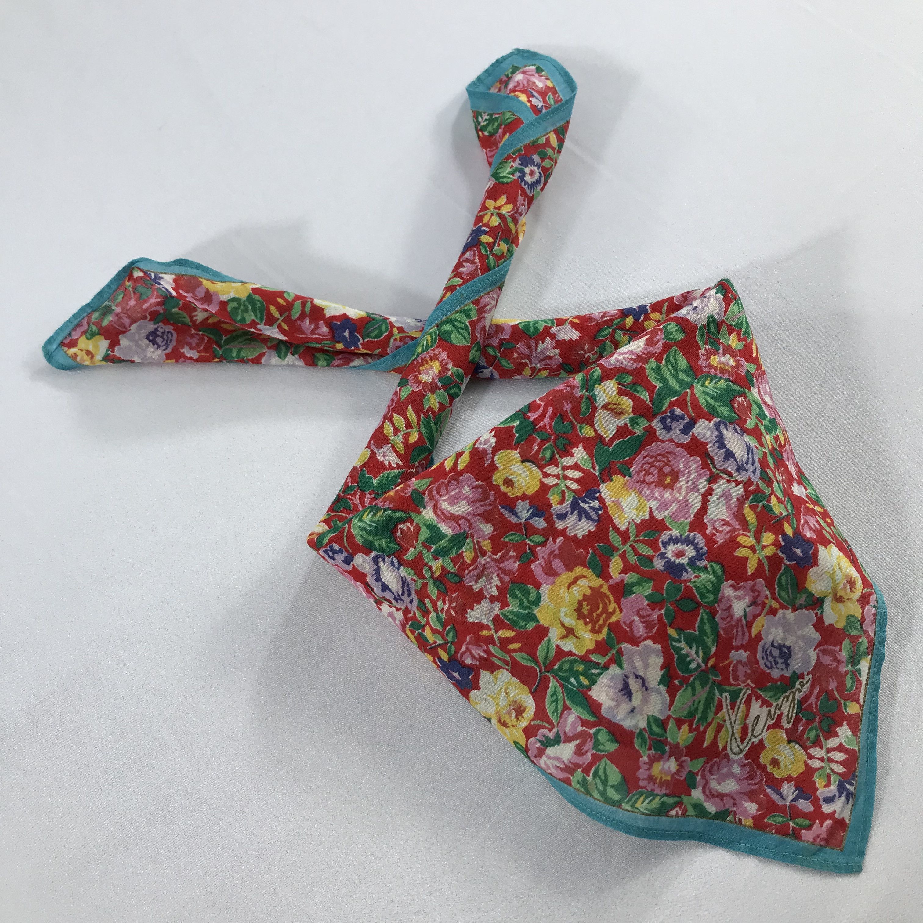Kenzo Kenzo Bandana / Handkerchief / Neckerchief - S2412 Size ONE SIZE - 4 Thumbnail