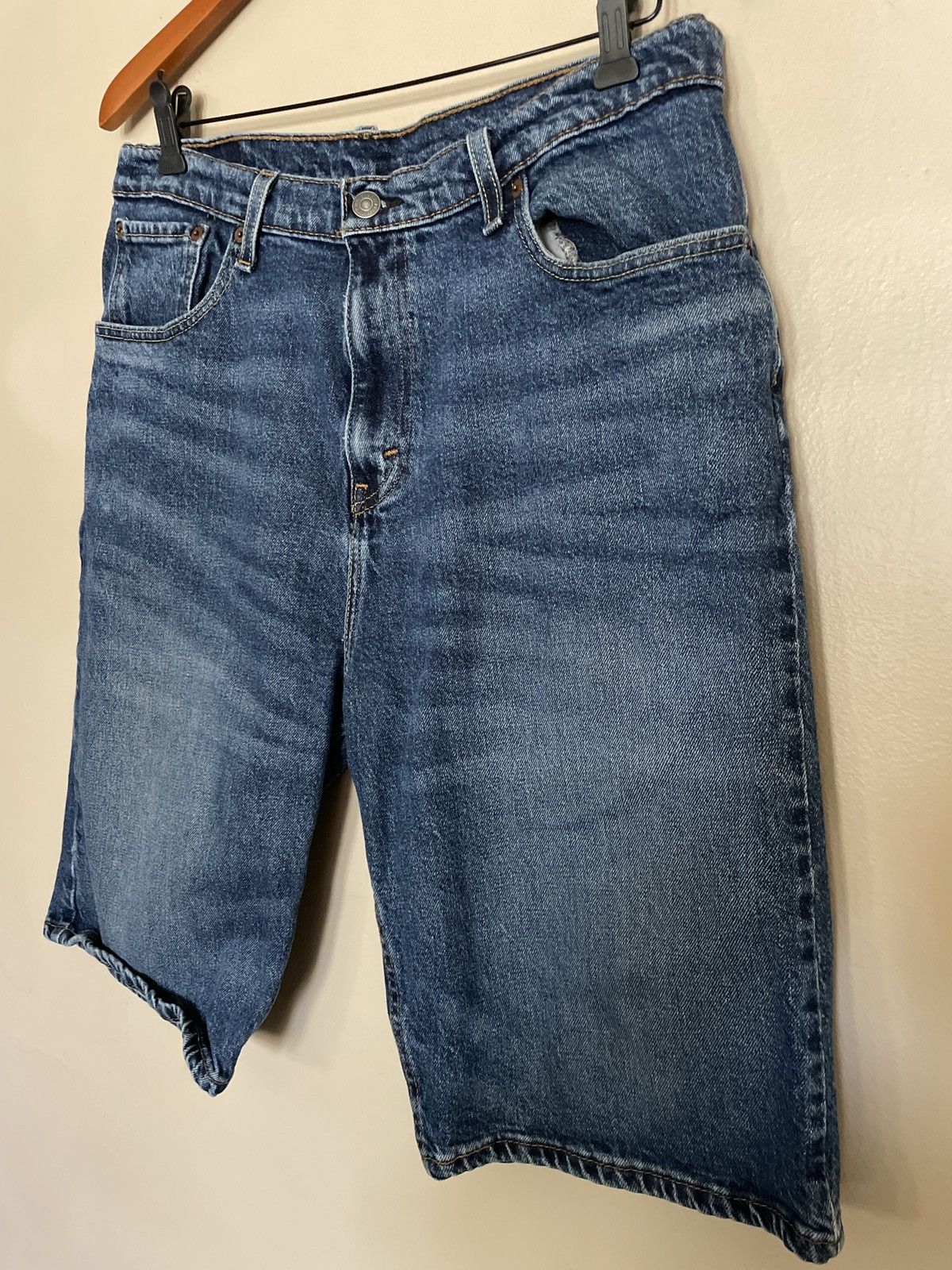 Levi's × Levi's Vintage Clothing Levis 569 Jean Shorts Mens 33 Denim Jorts Classic Fit cotton Size US 33 - 5 Thumbnail