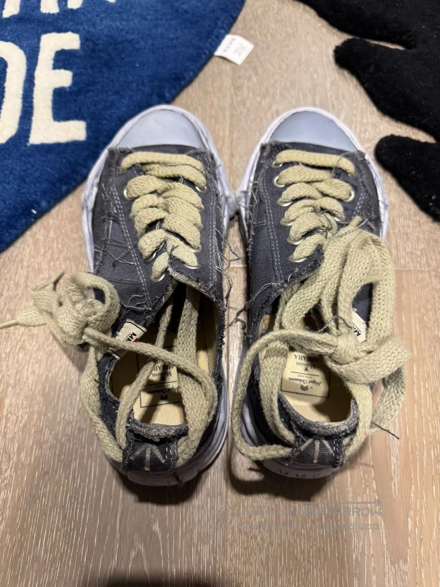 Nigel Cabourn MMY x Nigel Cabourn Dissolved Shoes. Size US 8 / EU 41 - 1 Thumbnail