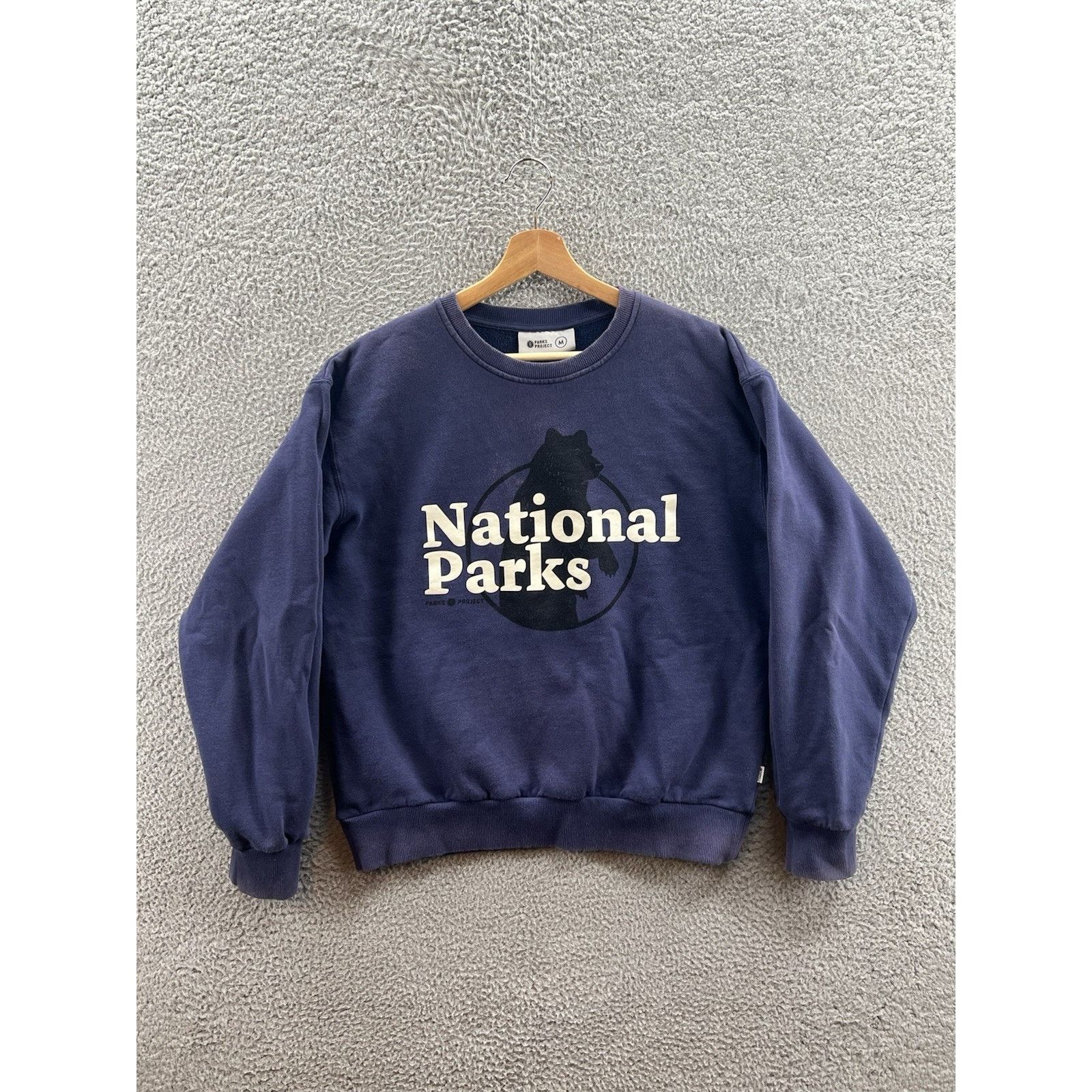 Parks Project Parks Project National Parks Bear Blue Crewneck Size Medium Size M / US 6-8 / IT 42-44 - 1 Thumbnail
