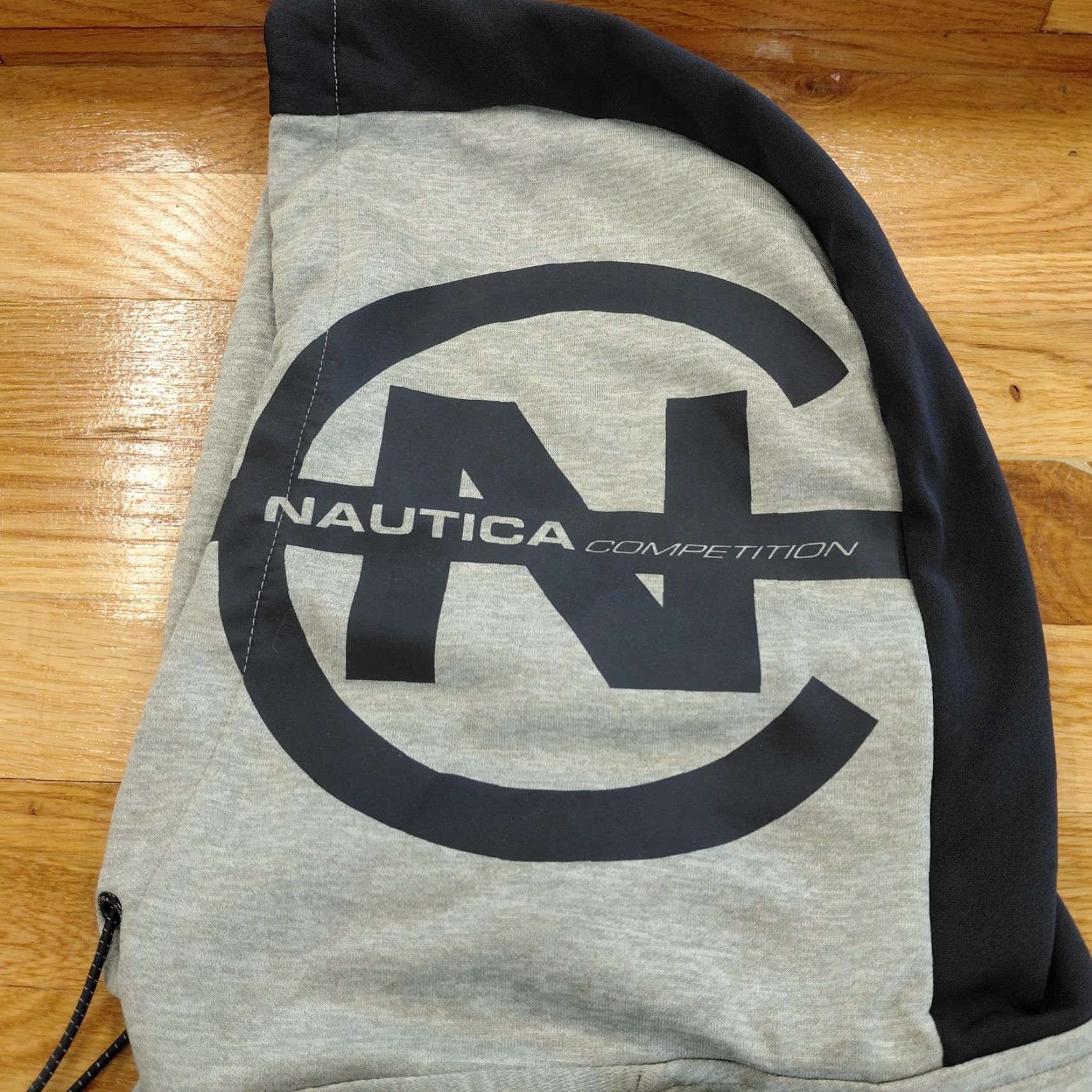 Nautica Nautica Competition Hoodie Men L Gray Colorblock Reissue-Logo Pullover Size US L / EU 52-54 / 3 - 5 Thumbnail