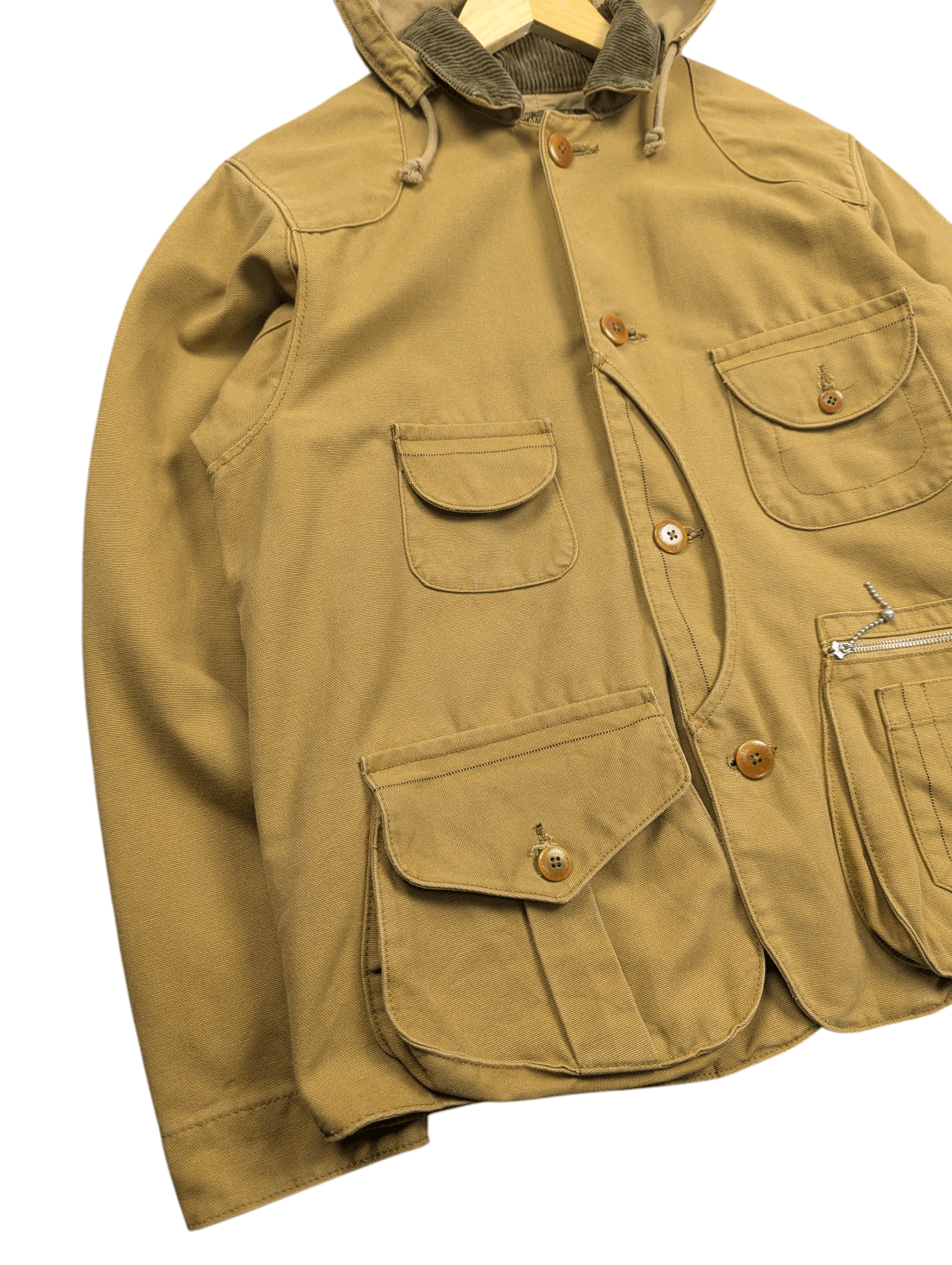 Freewheelers FREEWHEELERS & CO. "Timber Beast"Coat Yarn-Dyed Yellow Brown Size US M / EU 48-50 / 2 - 4 Thumbnail