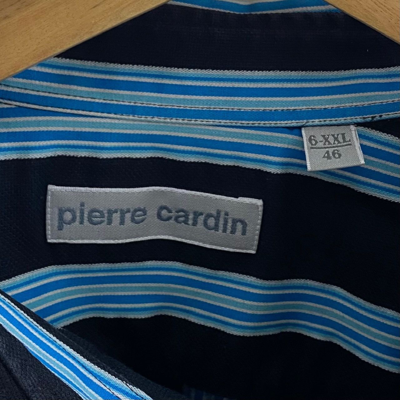 Pierre Cardin Chemise Rayures Vintage 90’s Pierre Cardin Size US XXL / EU 58 / 5 - 4 Thumbnail