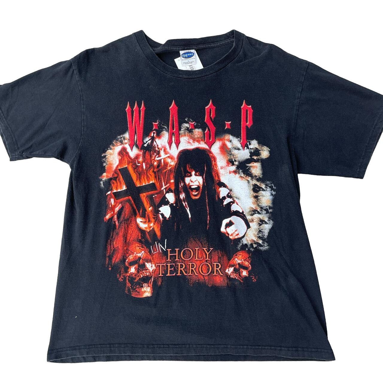 Vintage Vintage 90s wasp unholy terror world domination band tee Size US L / EU 52-54 / 3 - 1 Thumbnail