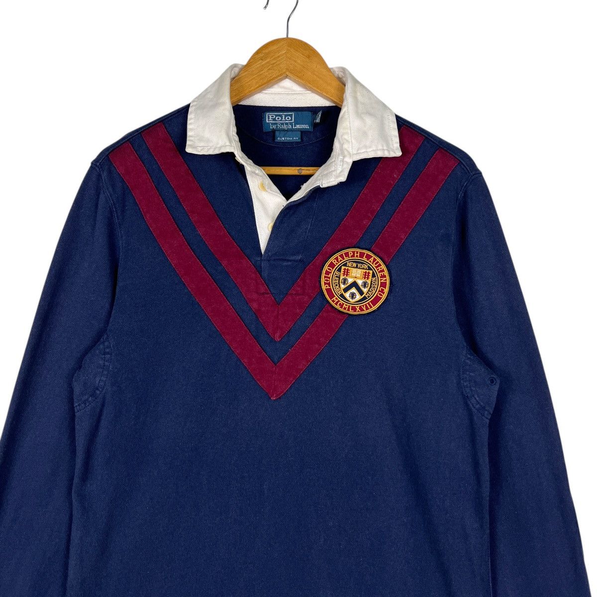 Polo Ralph Lauren Vintage Polo Rugby Long Sleeve Polo Size US S / EU 44-46 / 1 - 2 Thumbnail