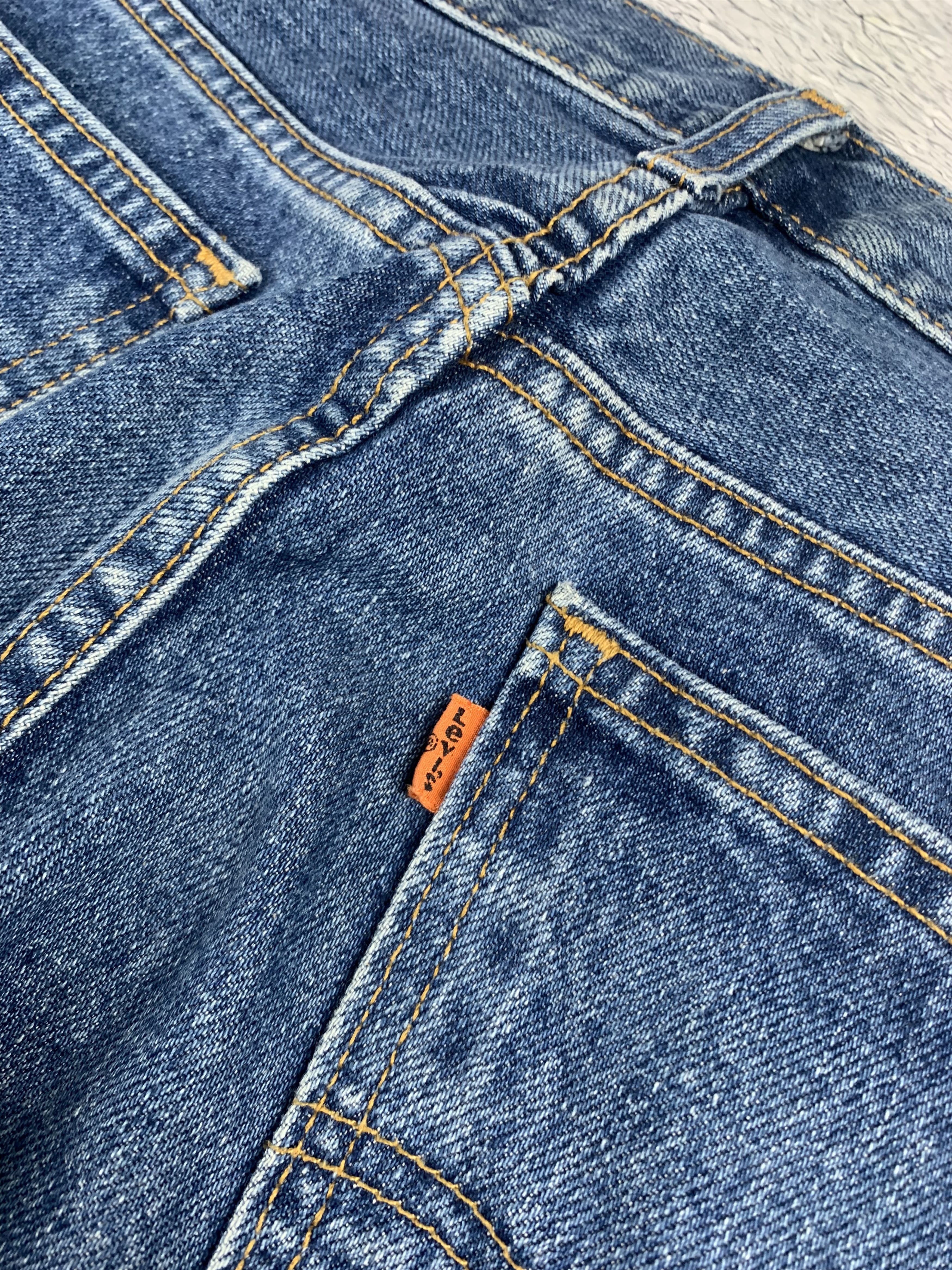 Japanese Brand × Levi's × Vintage Levis 90s Vintage jeans orange tag 612 model Size US 36 / EU 52 - 3 Thumbnail