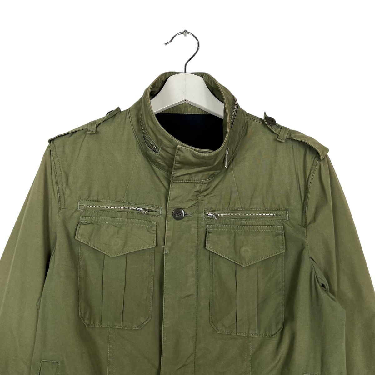 SHIPS 🔥 SHIPS JET BLUE GREEN MILITARY ARMY JACKET MADE IN JAPAN Size US S / EU 44-46 / 1 - 3 Thumbnail