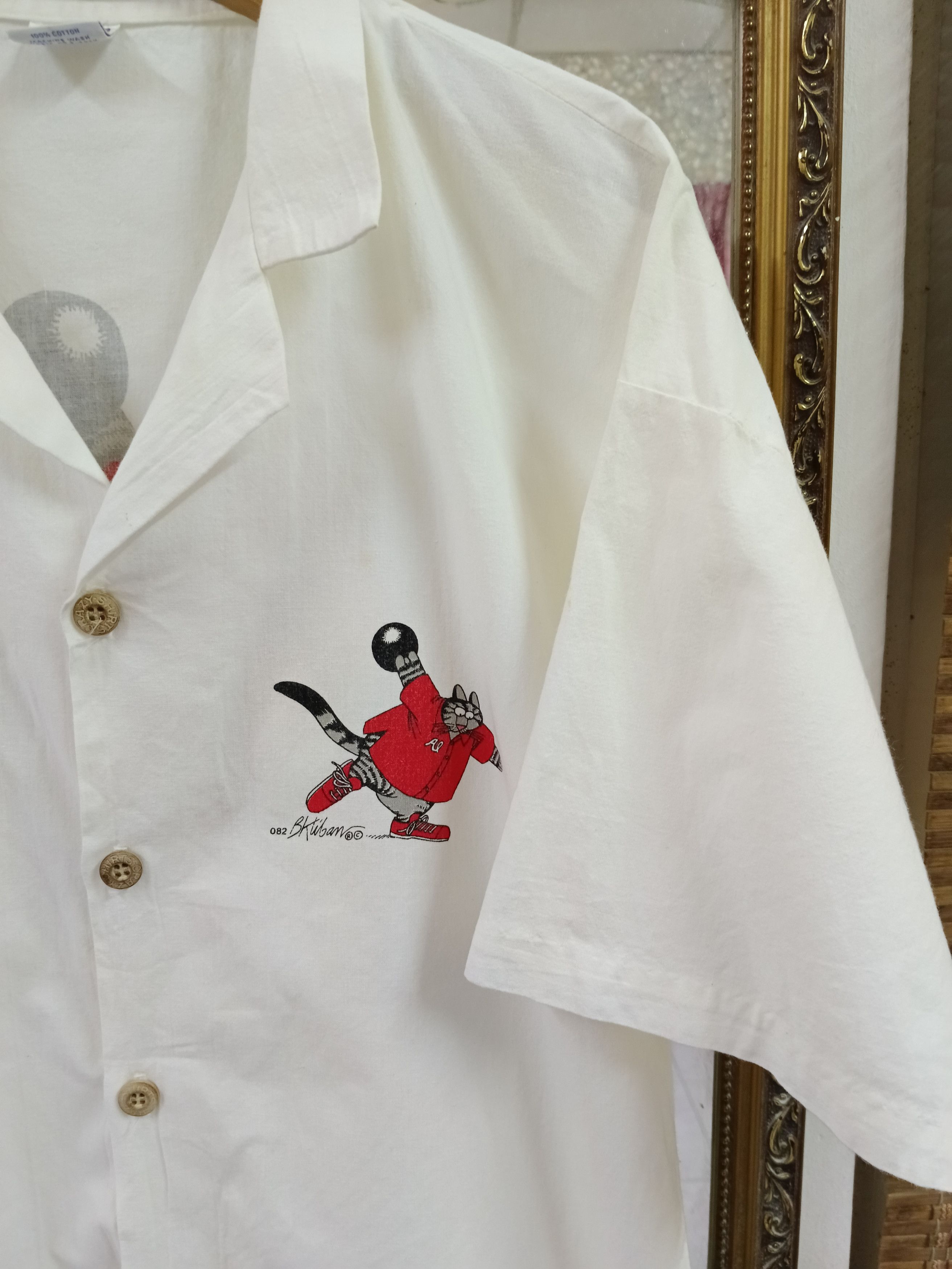 Vintage VINTAGE CRAZY SHIRT BUTTON UP Size US M / EU 48-50 / 2 - 4 Thumbnail
