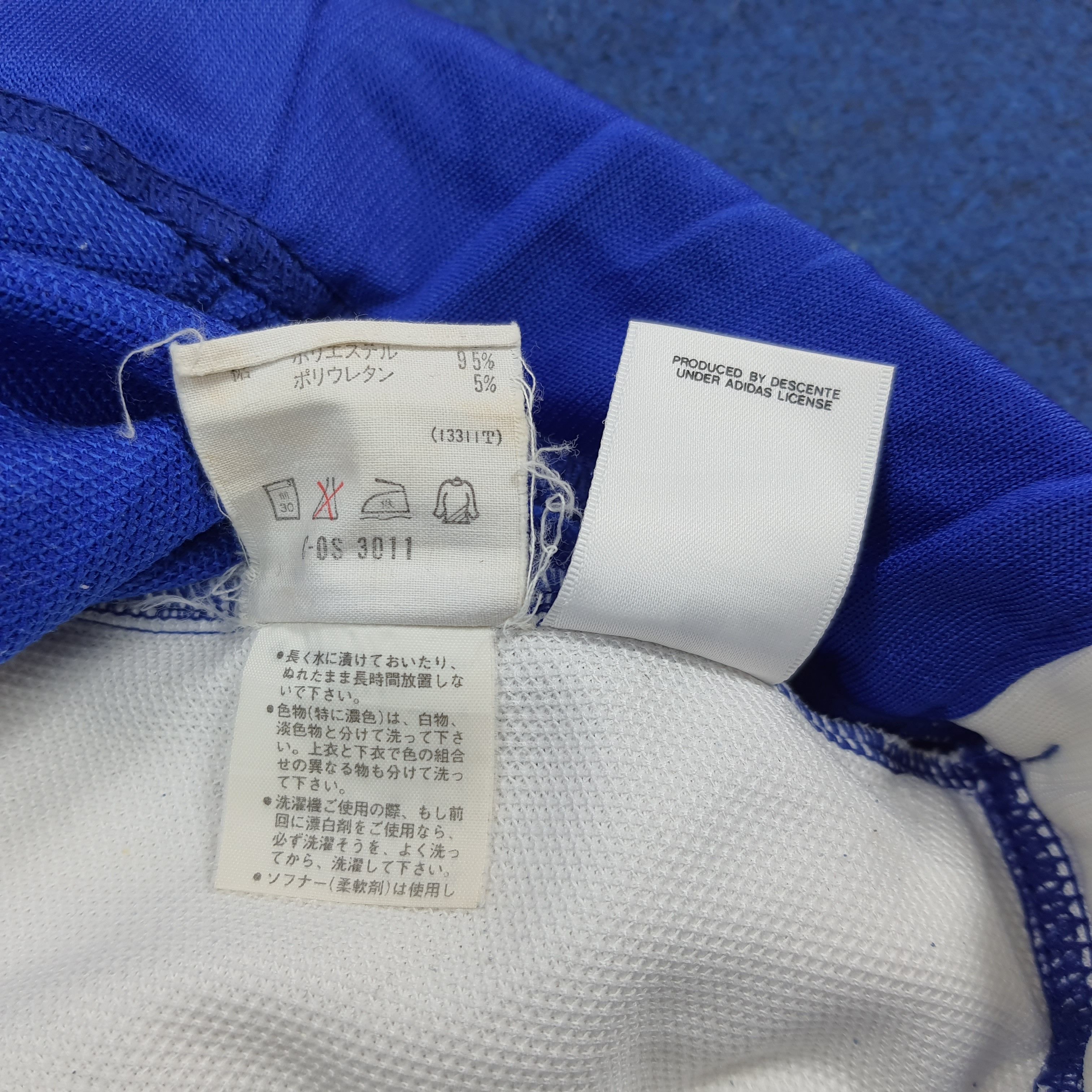 Adidas Vintage 90s Adidas Japan Blue Tracksuit Pants C297N14 Size US 32 / EU 48 - 6 Thumbnail