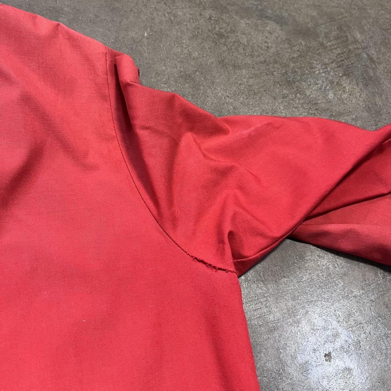Vintage Vintage 70s Lightweight Zip Up Jacket Red Faded Boxy Talon Size US L / EU 52-54 / 3 - 7 Thumbnail