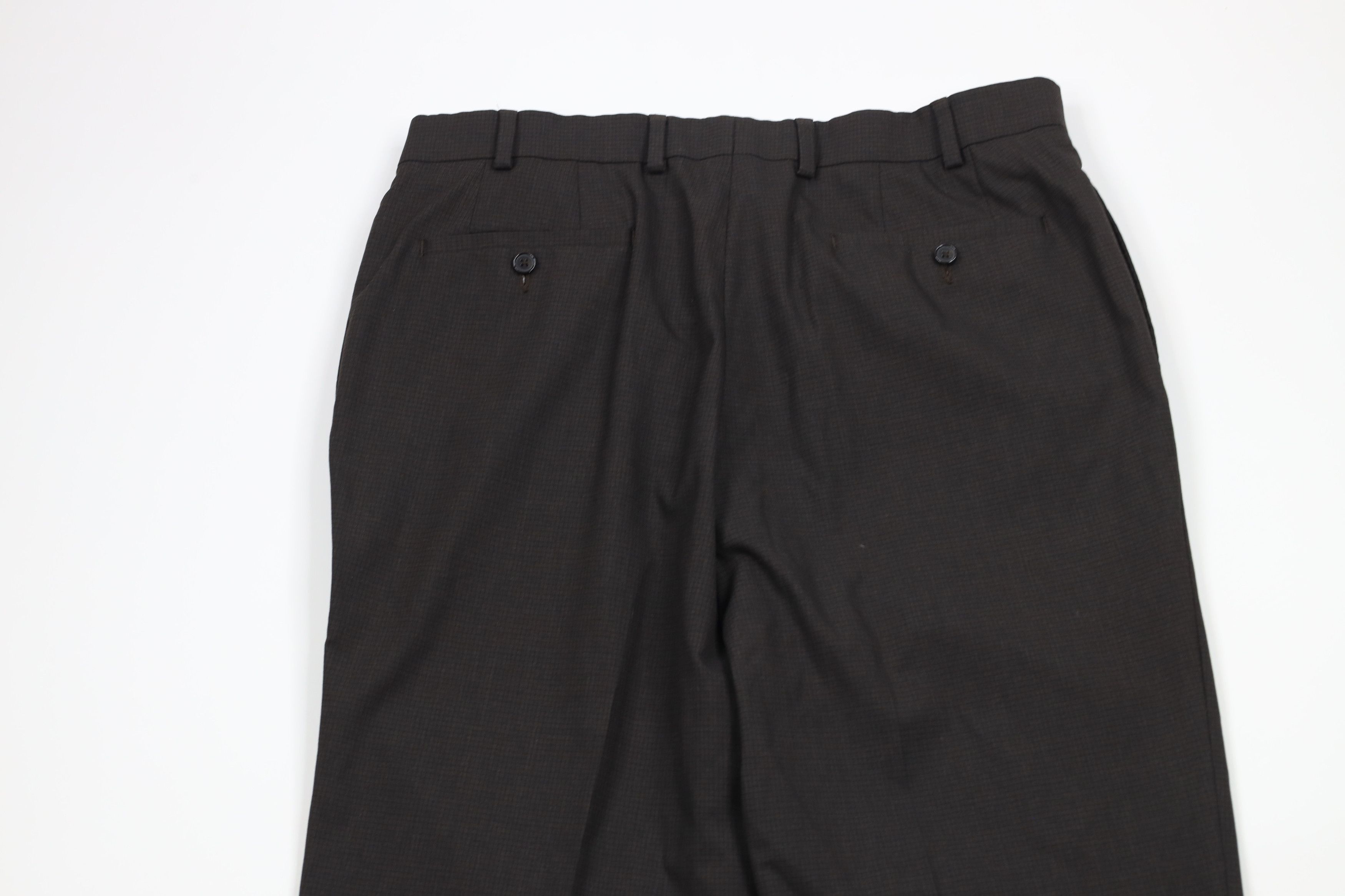 Ralph Lauren × Vintage Vintage Ralph Lauren Rayon Blend Wide Leg Chino Pants Brown Size US 36 / EU 52 - 10 Thumbnail