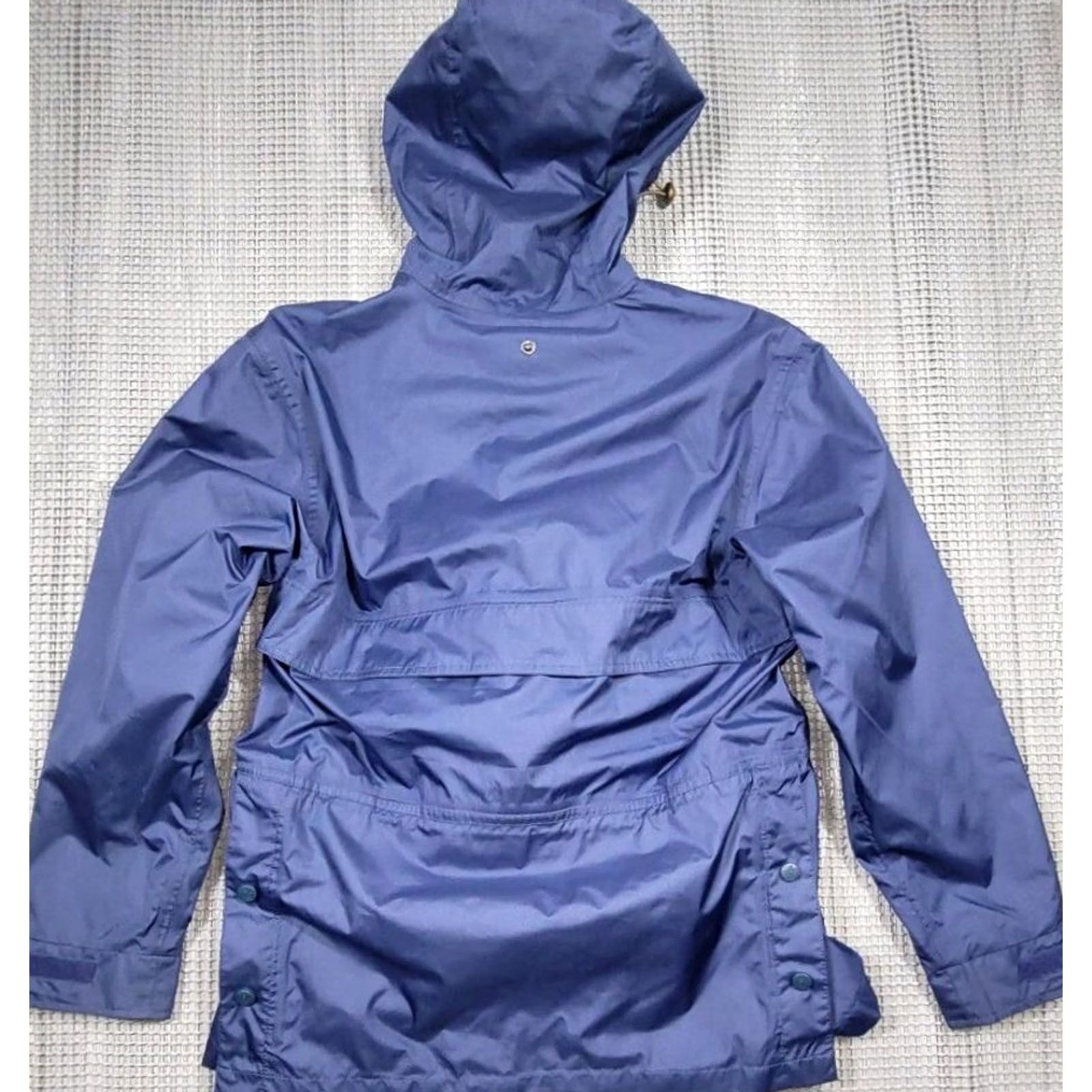 CO Outback Trading Co Pak-A-Roo Parka Hooded XS Blue Waterproof 2405 Parka Men XS Blue Waterproof Parka Size US XS / EU 42 / 0 - 7 Thumbnail