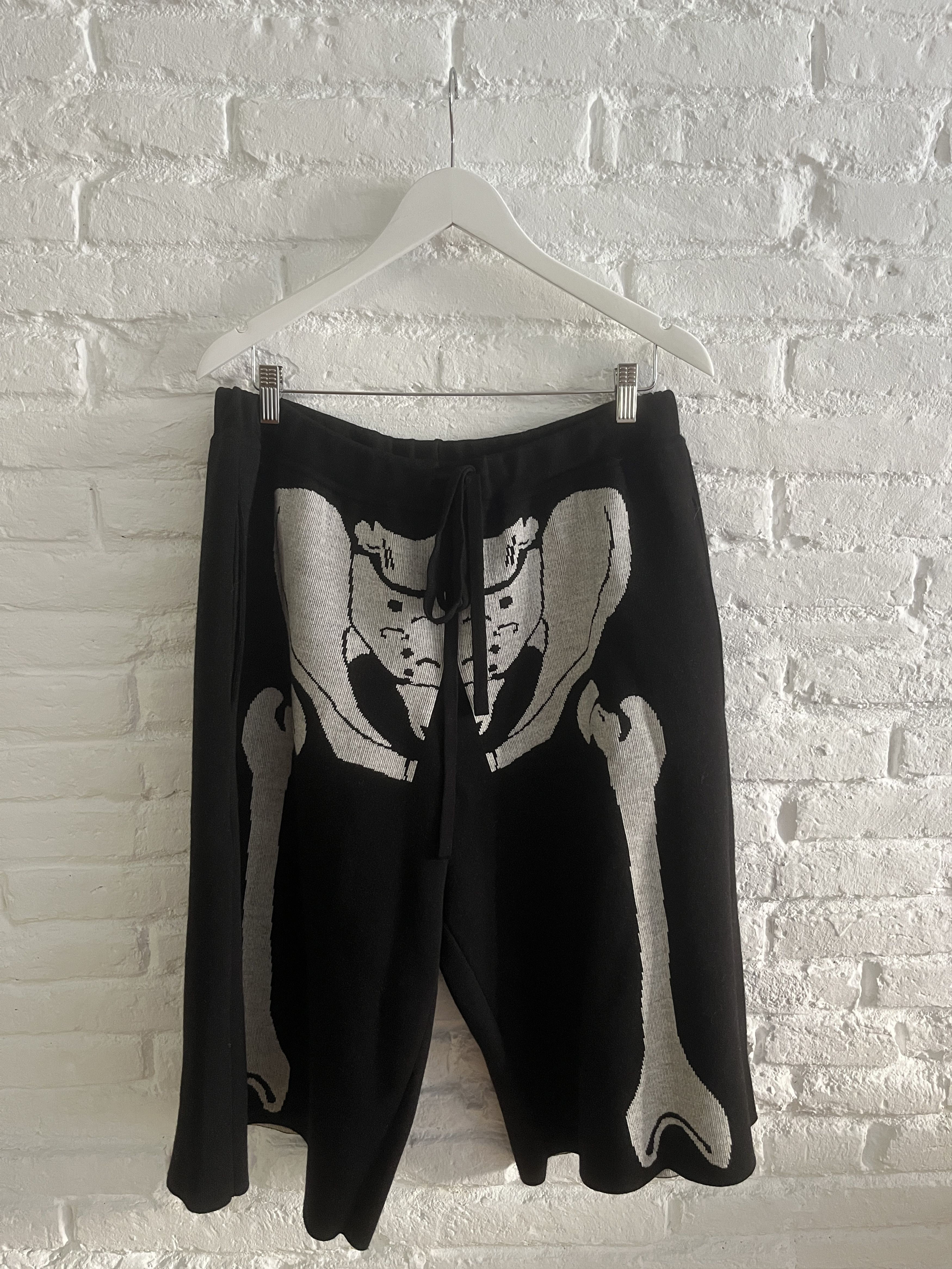 Loewe Loewe AW21 skeleton jacquard knit shorts Size US 30 / EU 46 - 1 Thumbnail