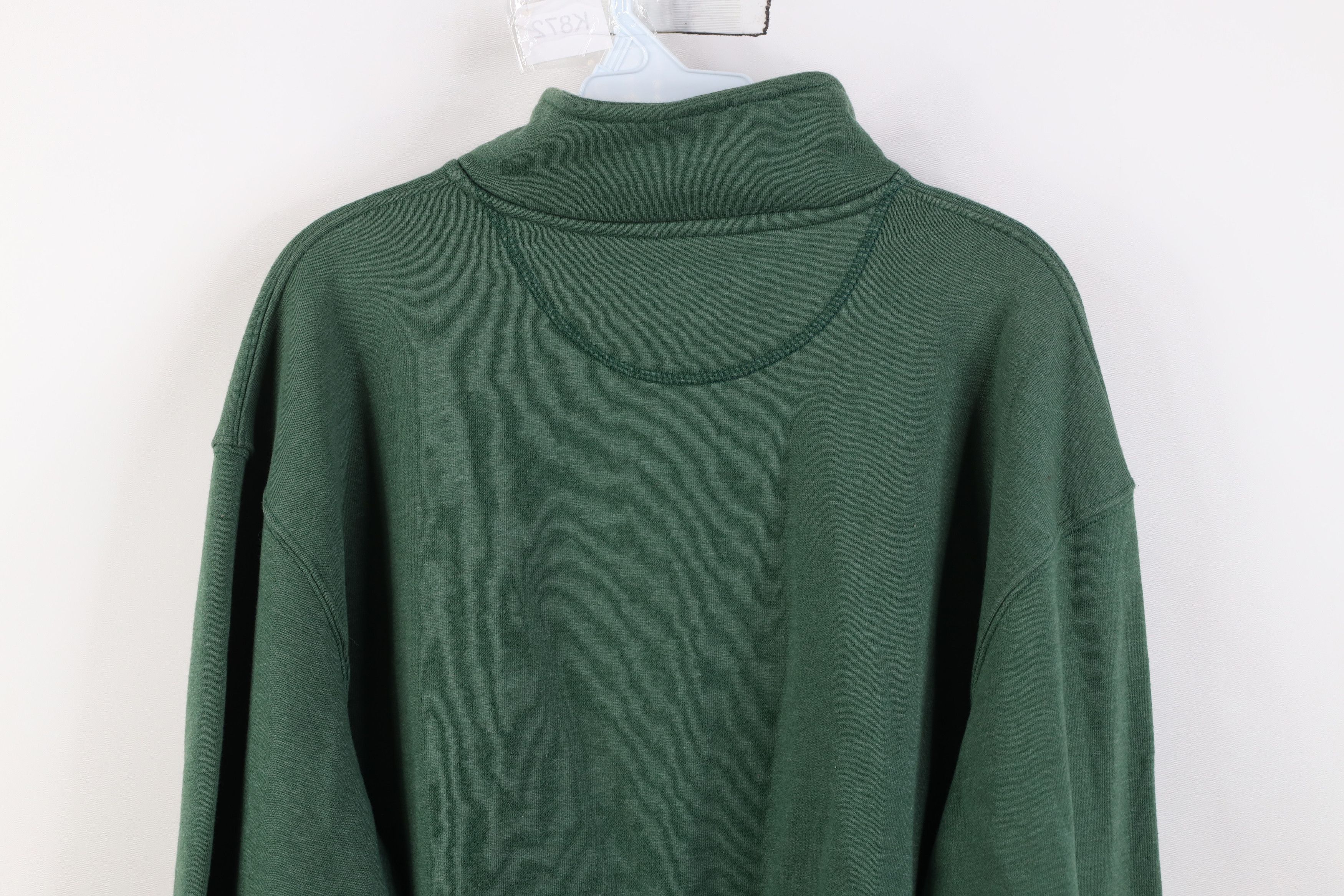 Vintage Vintage 90s Y2K University 1/4 Half Zip Pullover Sweatshirt Size US L / EU 52-54 / 3 - 11 Thumbnail