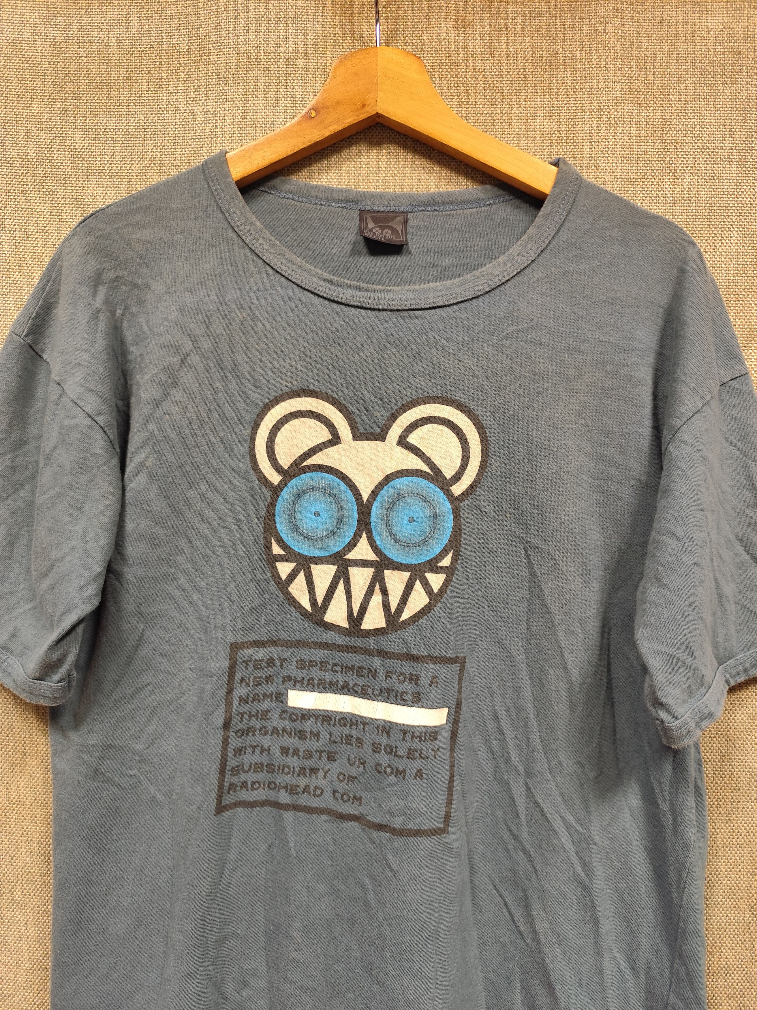 Band Tees × Vintage vintage t shirt band radiohead made in usa Size US M / EU 48-50 / 2 - 6 Thumbnail