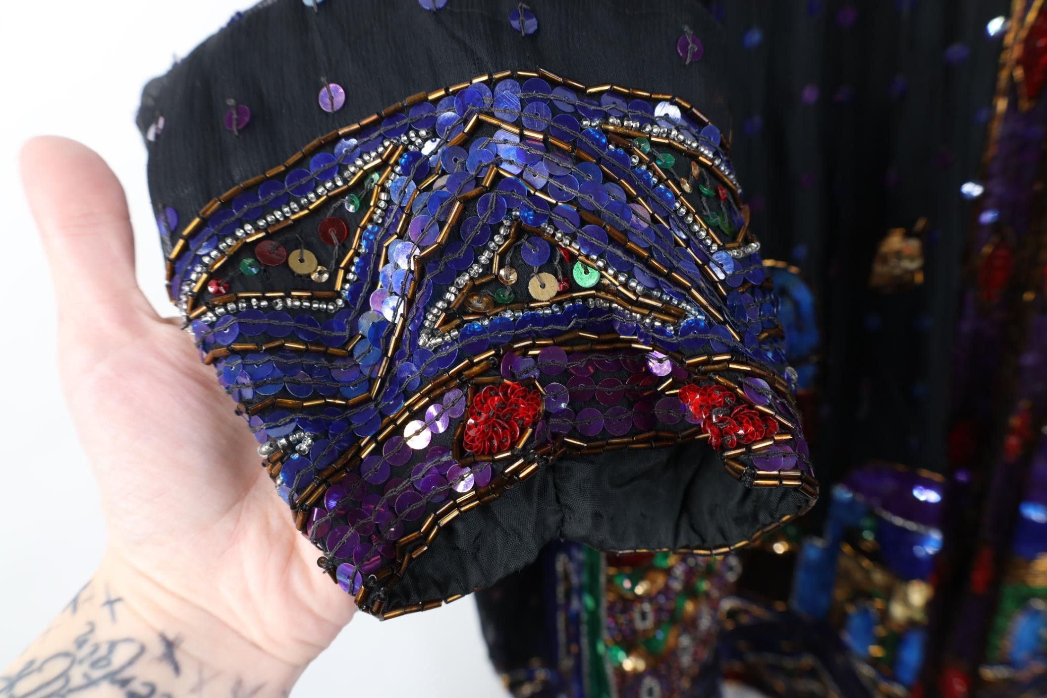 Vintage Vintage 80s 90s Together Arabian Nights Evening Jacket Glam Size 3XL / US 20-22 - 11 Thumbnail